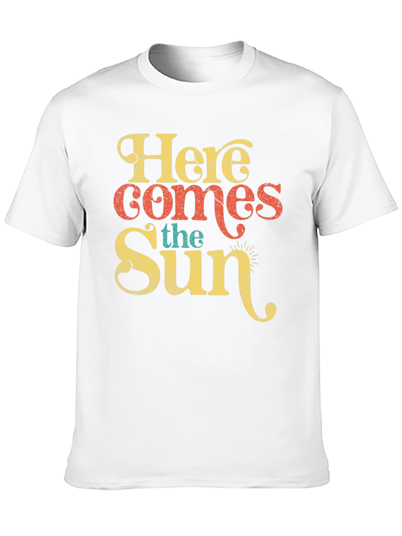 Here Comes The Sun Retro T-Shirt