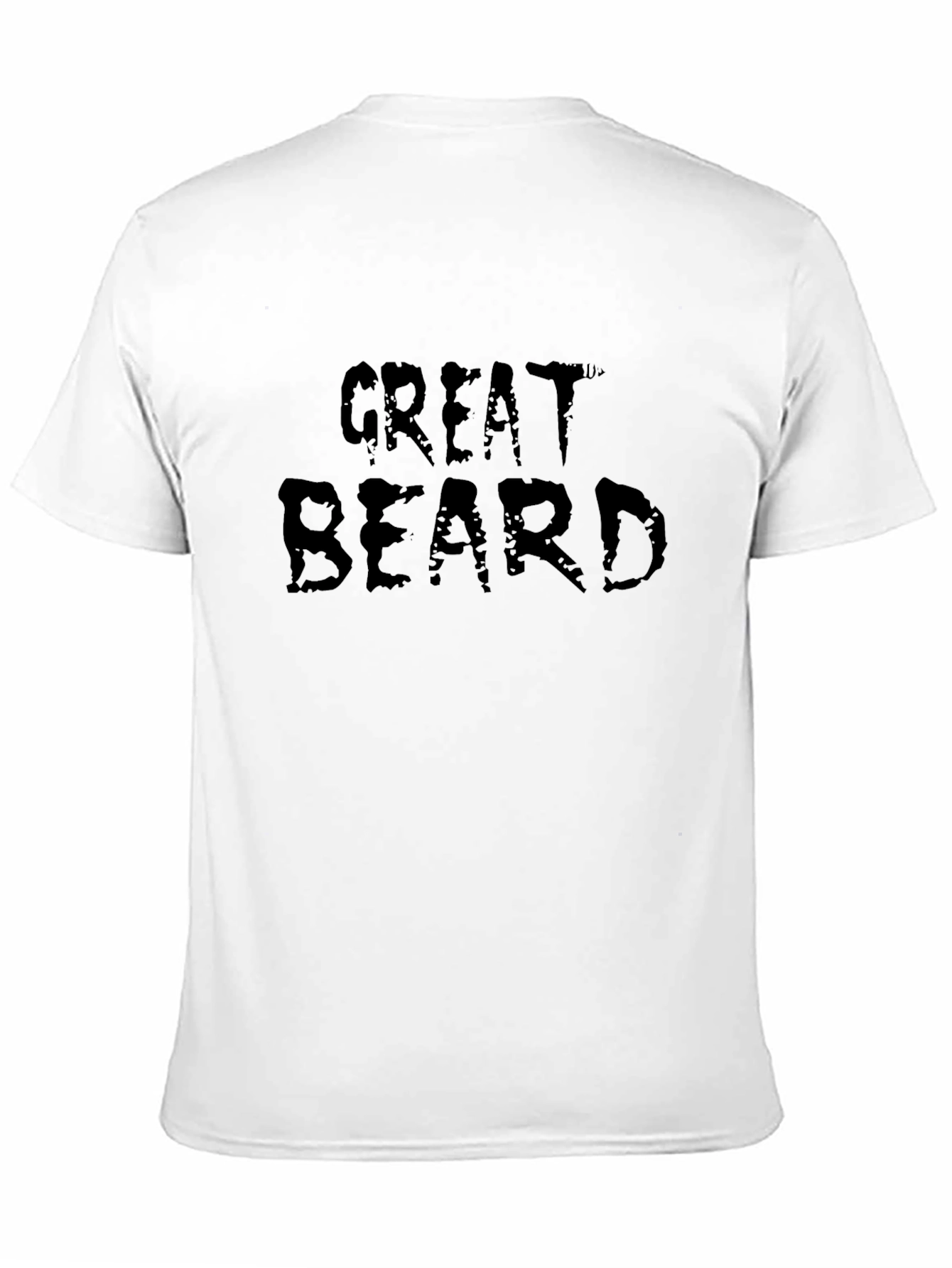 Great Beard Black Graphic Tee - Mens