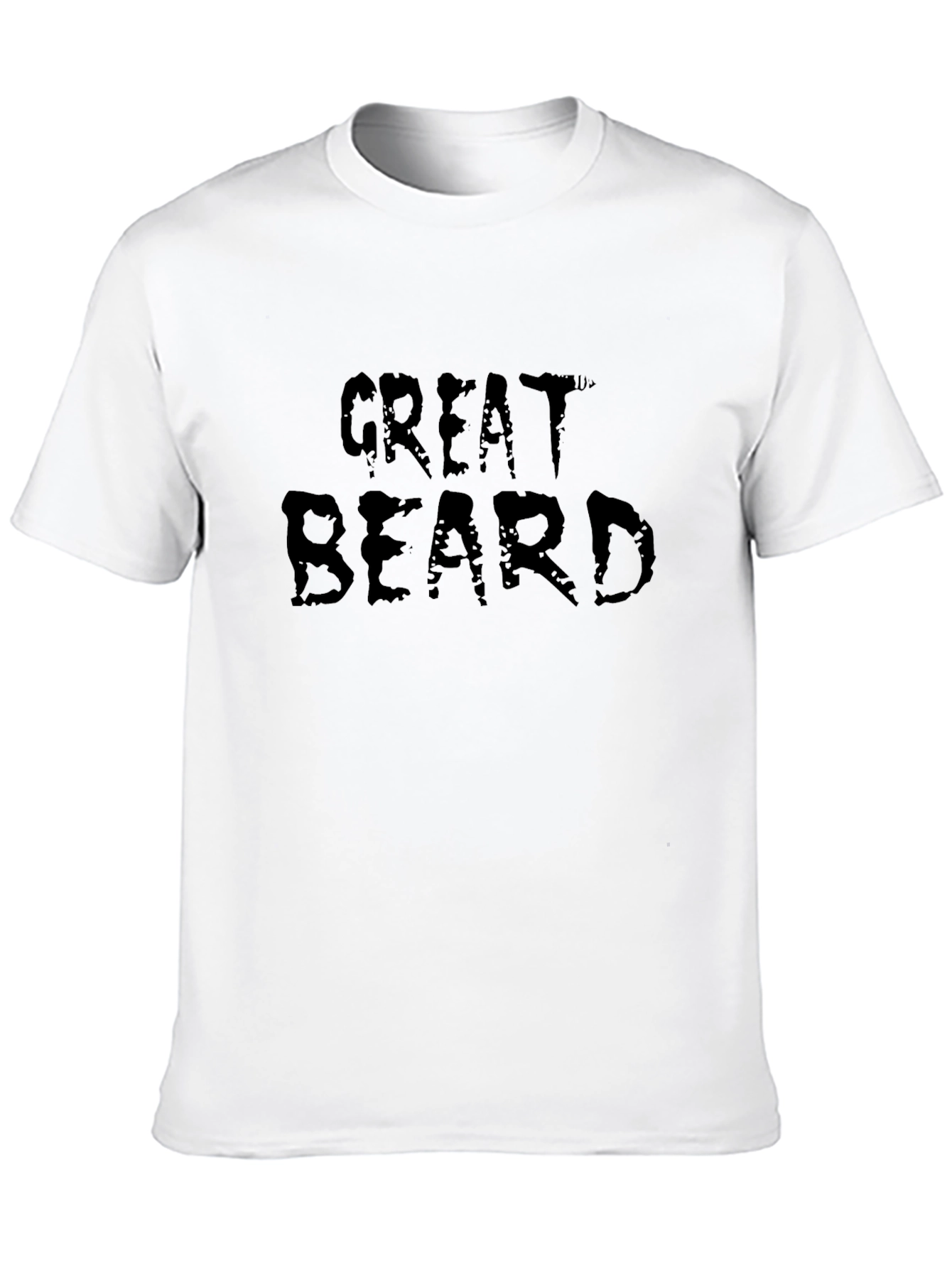Great Beard Black Graphic Tee - Mens