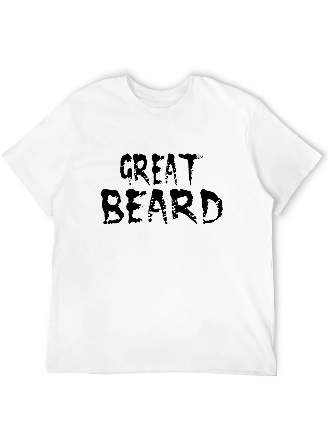 Great Beard Black Graphic Tee - Mens
