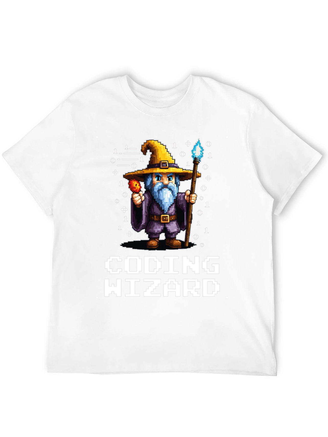 Coding Wizard Graphic Tee - Programmer Gift