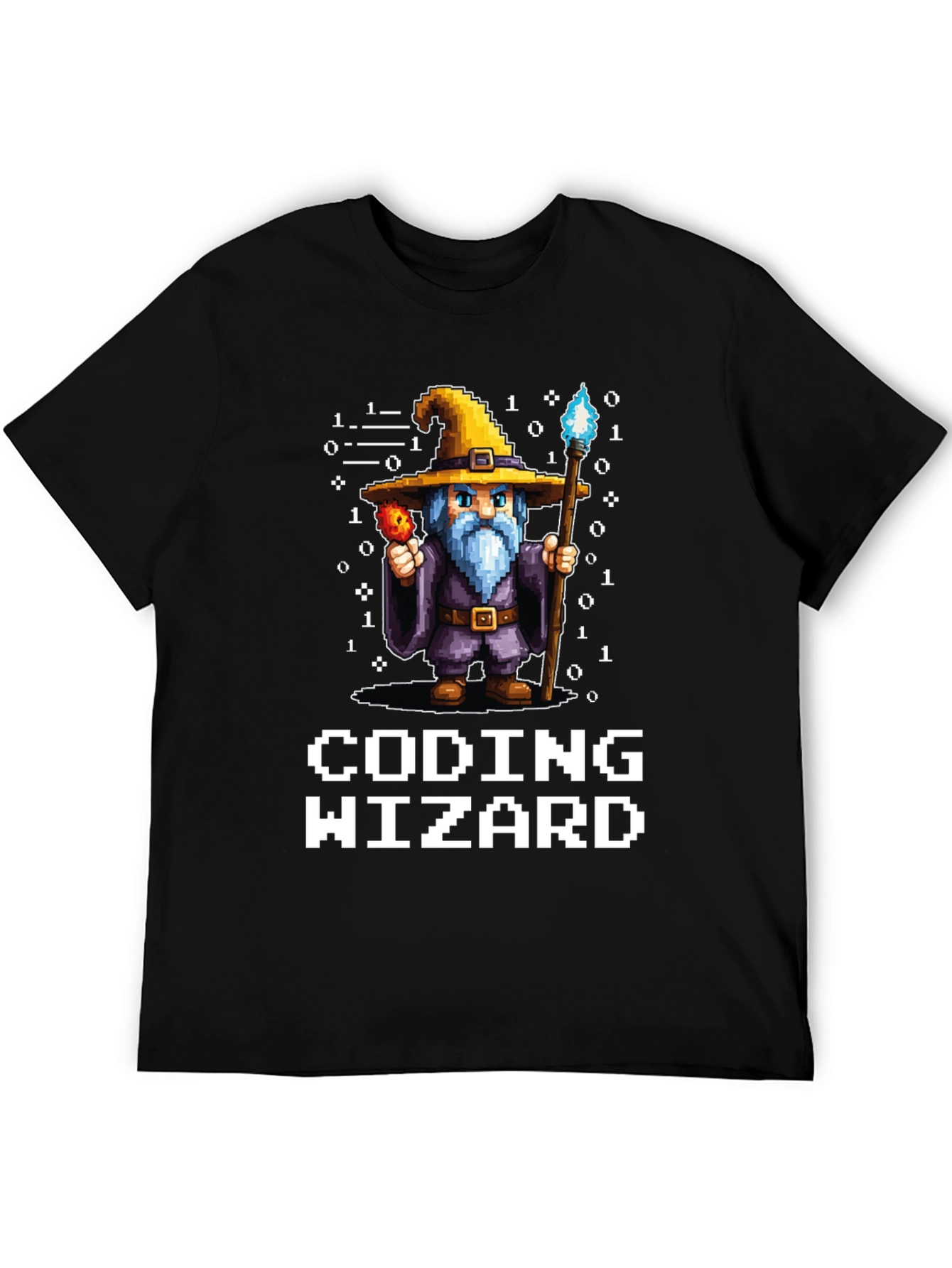 Coding Wizard Graphic Tee - Programmer Gift