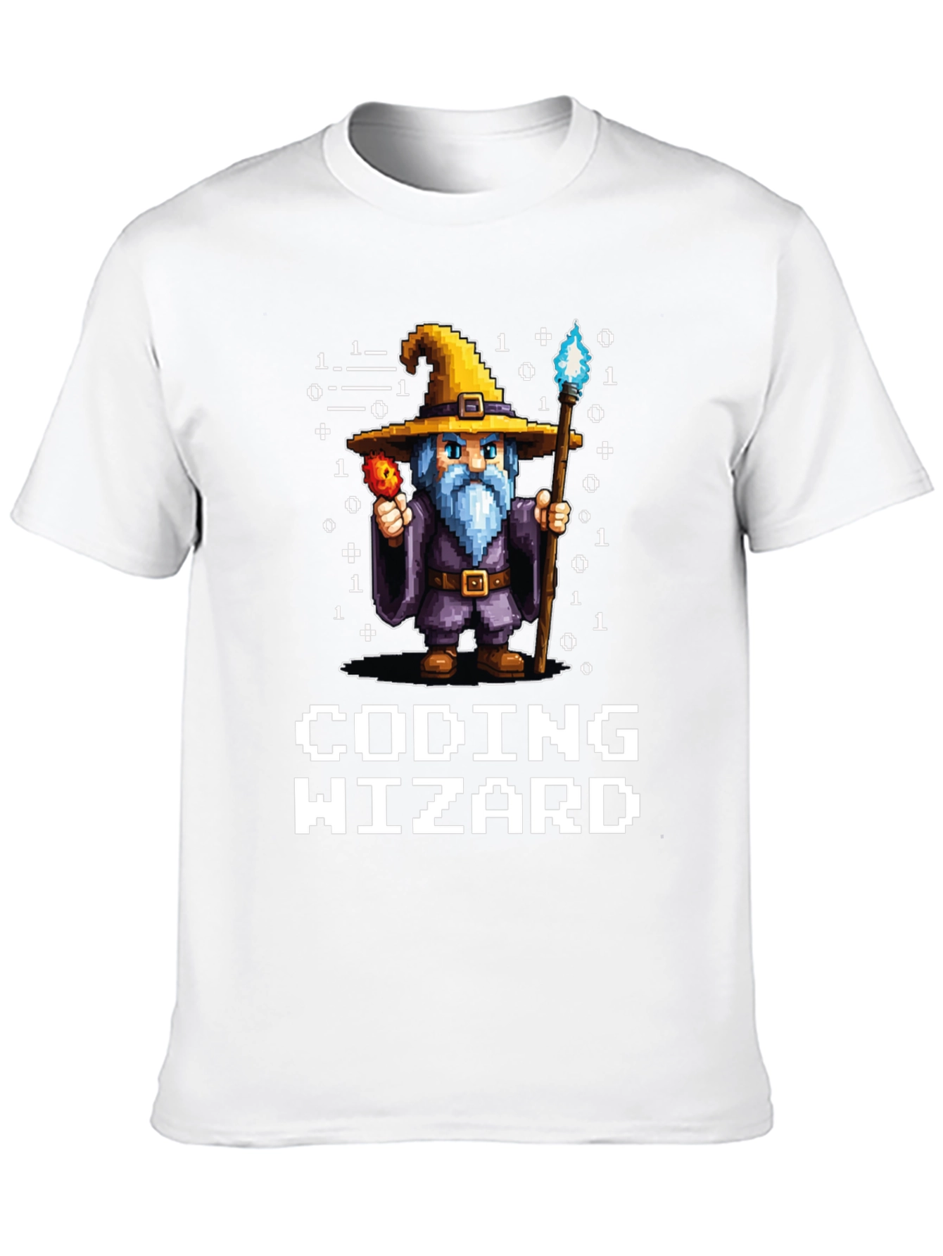 Coding Wizard Graphic Tee - Programmer Gift