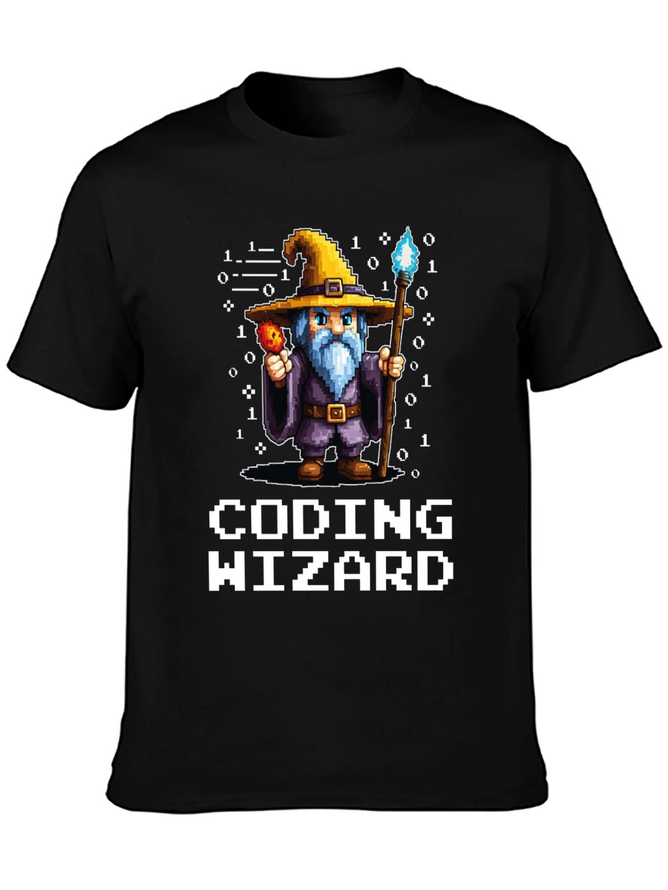 Coding Wizard Graphic Tee - Programmer Gift