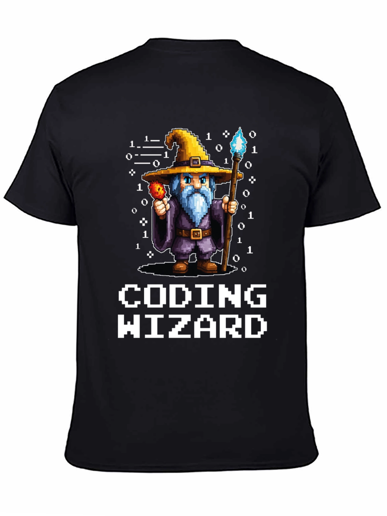 Coding Wizard Graphic Tee - Programmer Gift