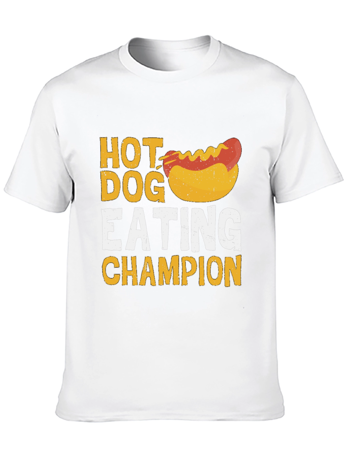 Hot Dog Eating Champion Graphic T-Shirt