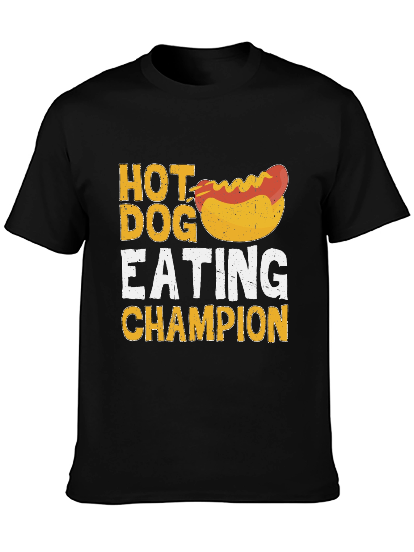 Hot Dog Eating Champion Graphic T-Shirt