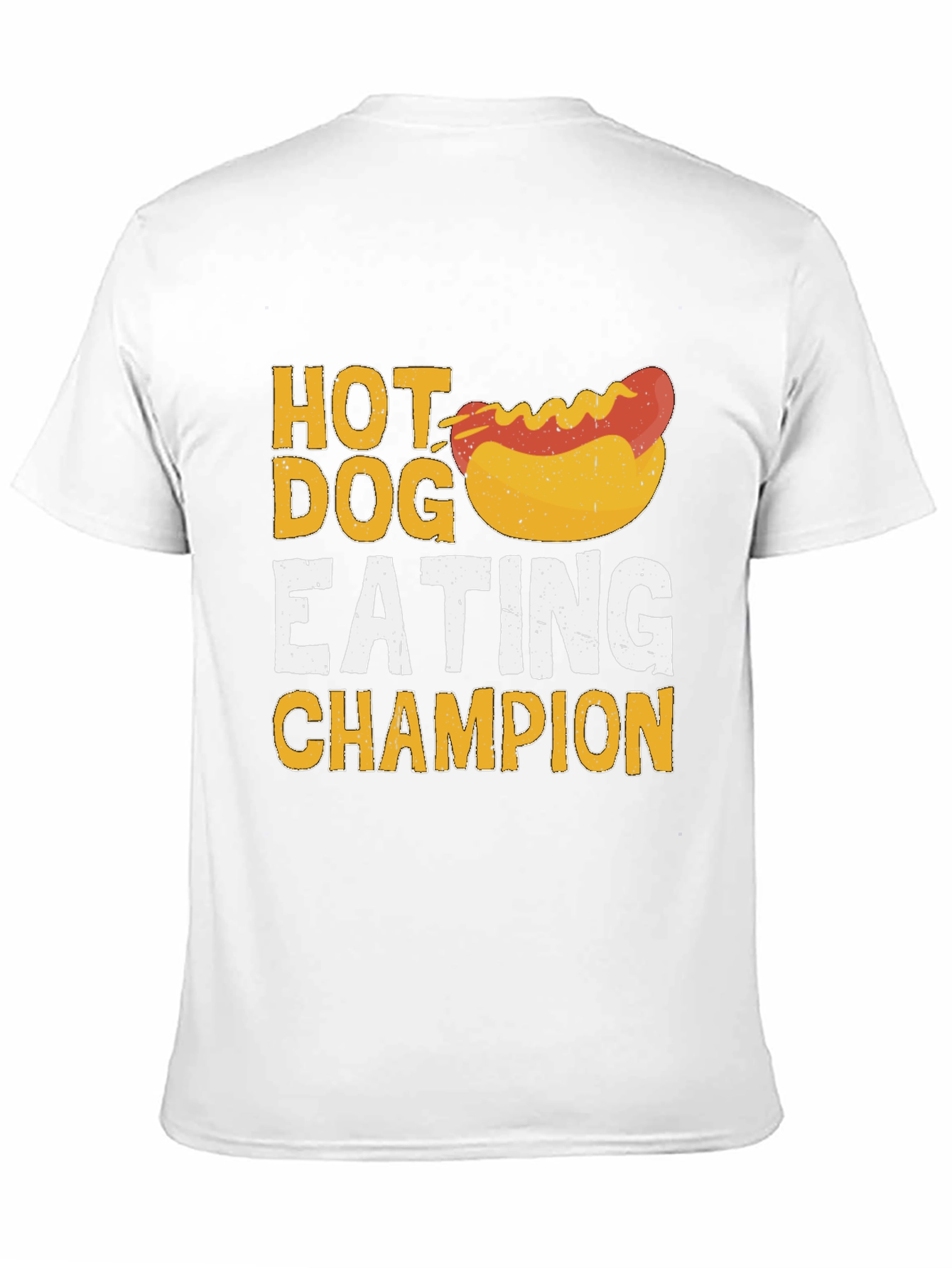 Hot Dog Eating Champion Graphic T-Shirt