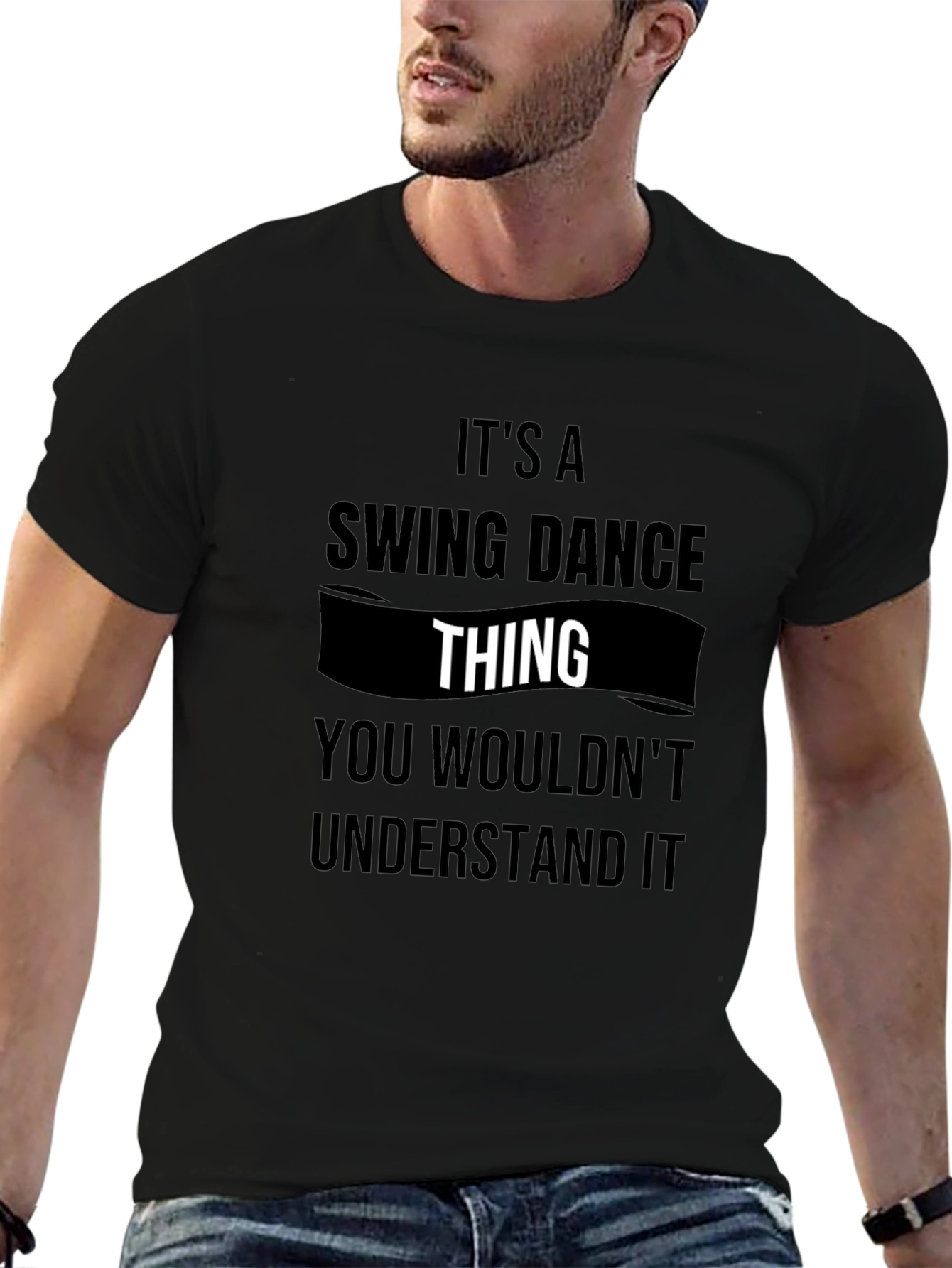 Swing Dance Thing Graphic Tee - Soft Cotton T-Shirt