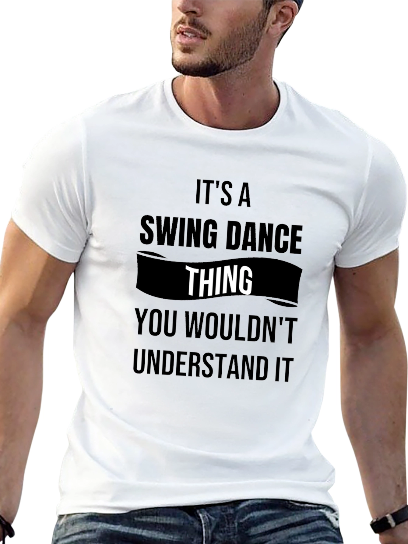 Swing Dance Thing Graphic Tee - Soft Cotton T-Shirt