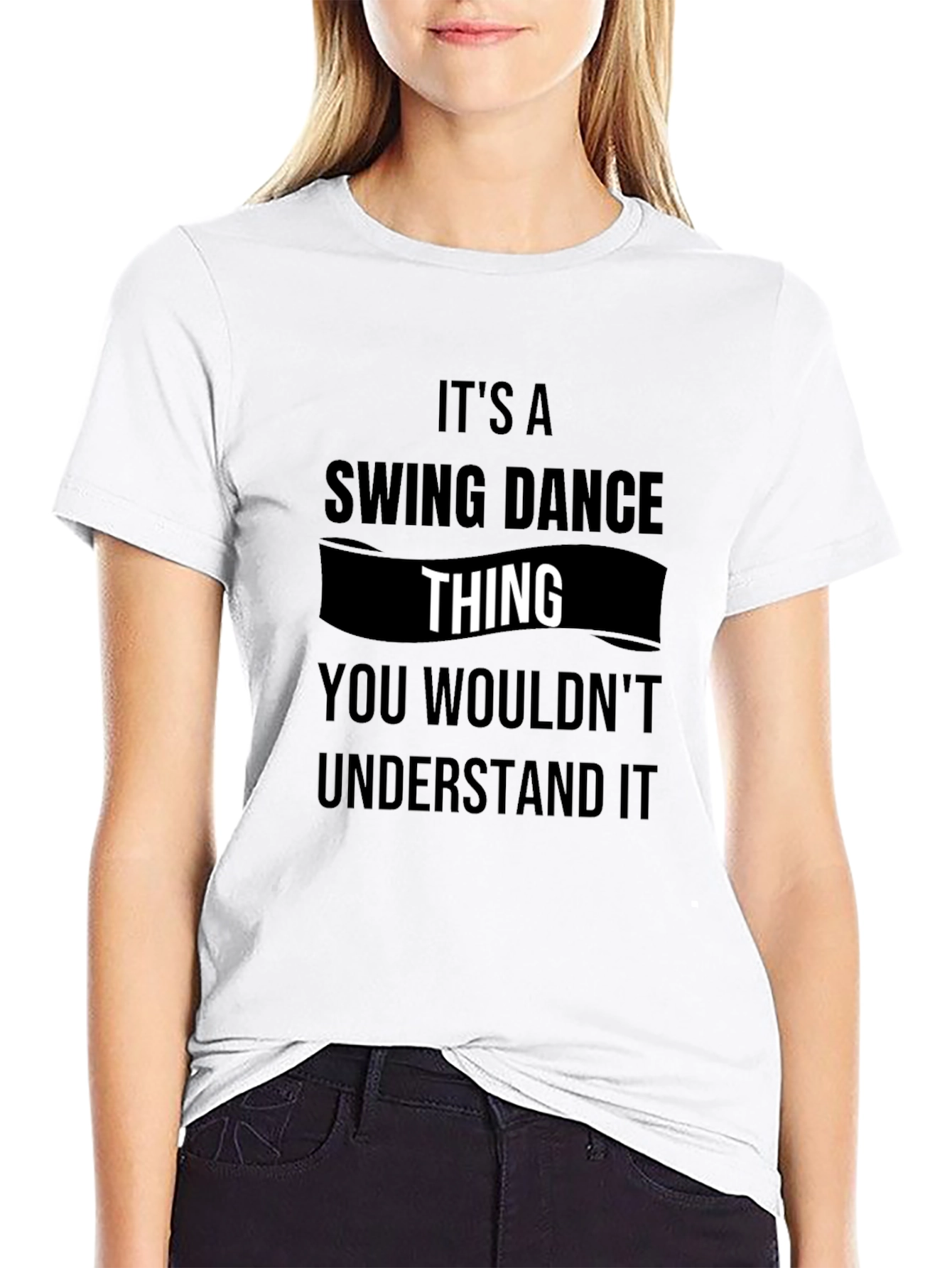 Swing Dance Thing Graphic Tee - Soft Cotton T-Shirt