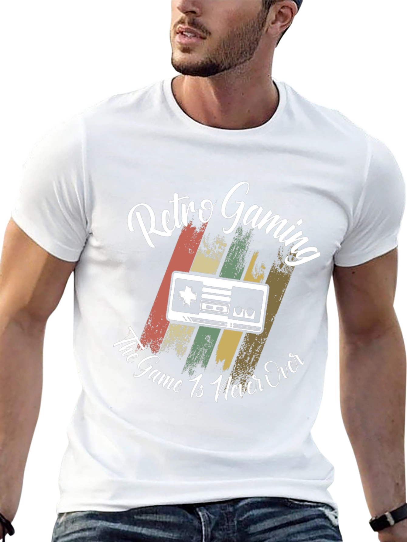 Retro Gaming T-Shirt: The Game Is Never Over