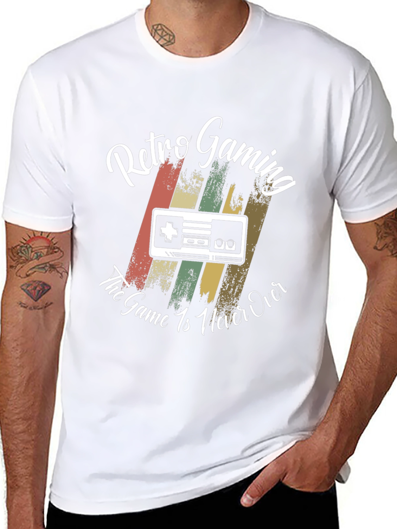 Retro Gaming T-Shirt: The Game Is Never Over