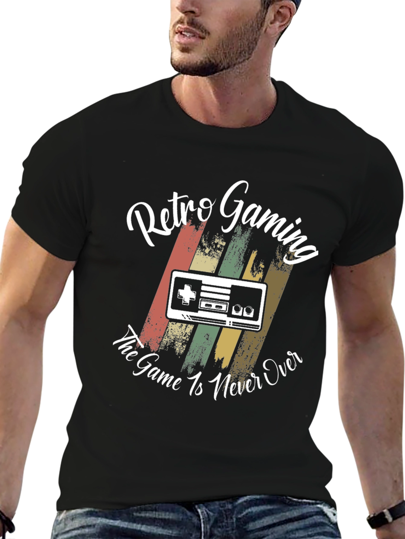 Retro Gaming T-Shirt: The Game Is Never Over