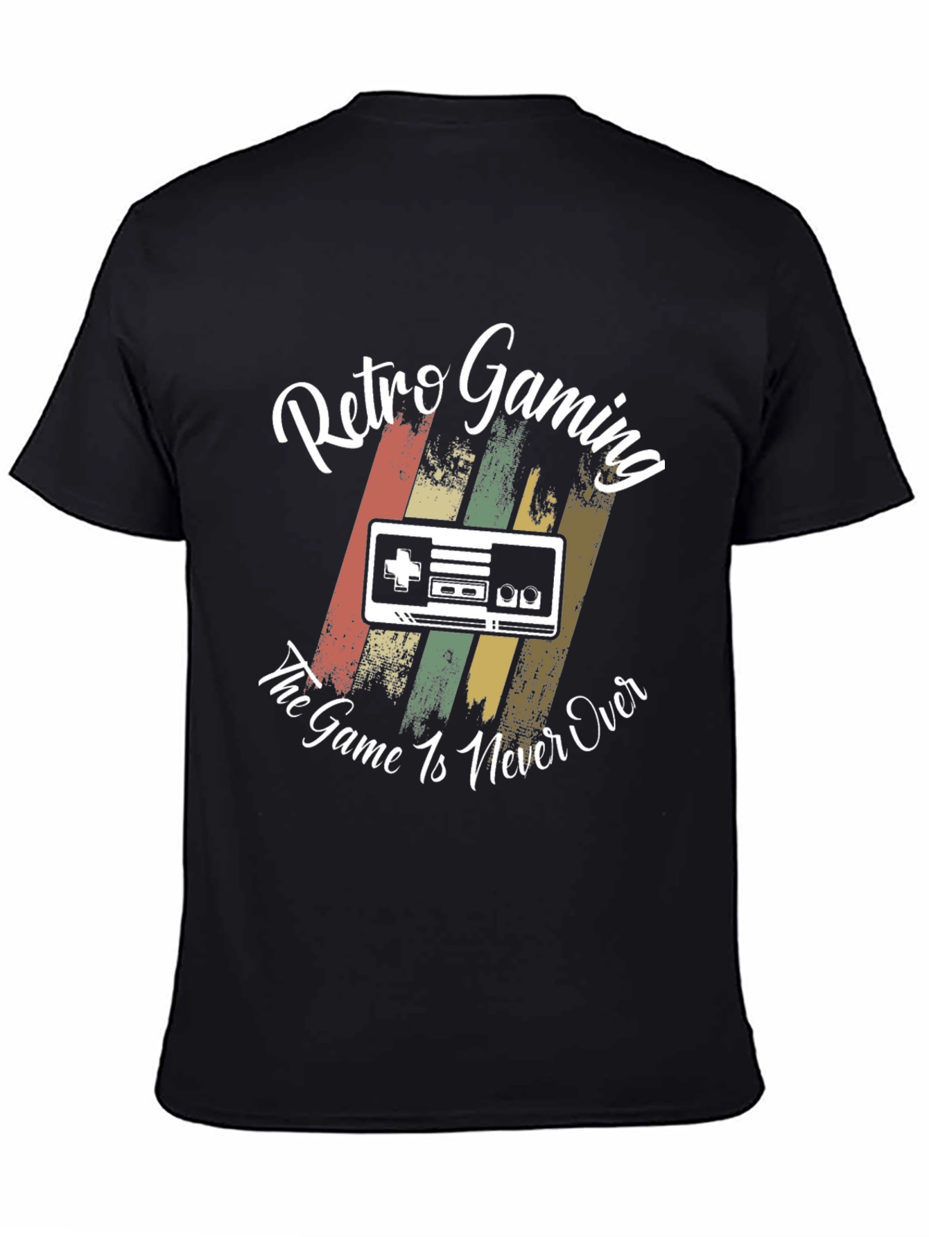 Retro Gaming T-Shirt: The Game Is Never Over