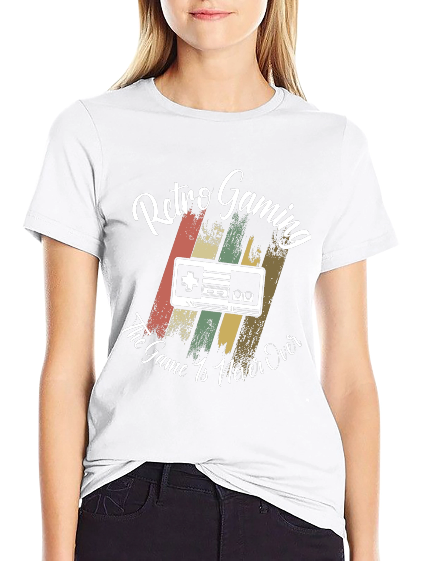 Retro Gaming T-Shirt: The Game Is Never Over