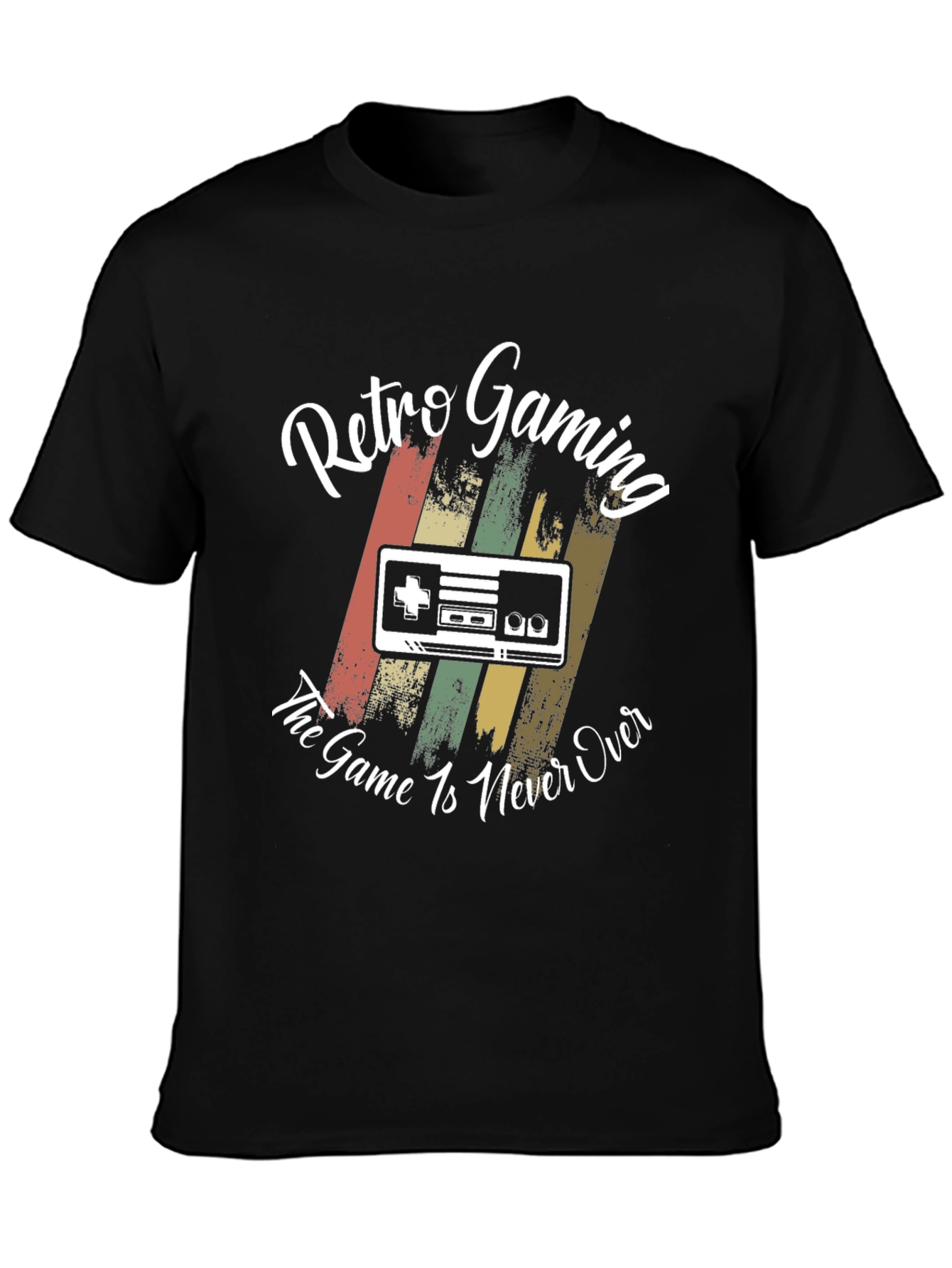 Retro Gaming T-Shirt: The Game Is Never Over