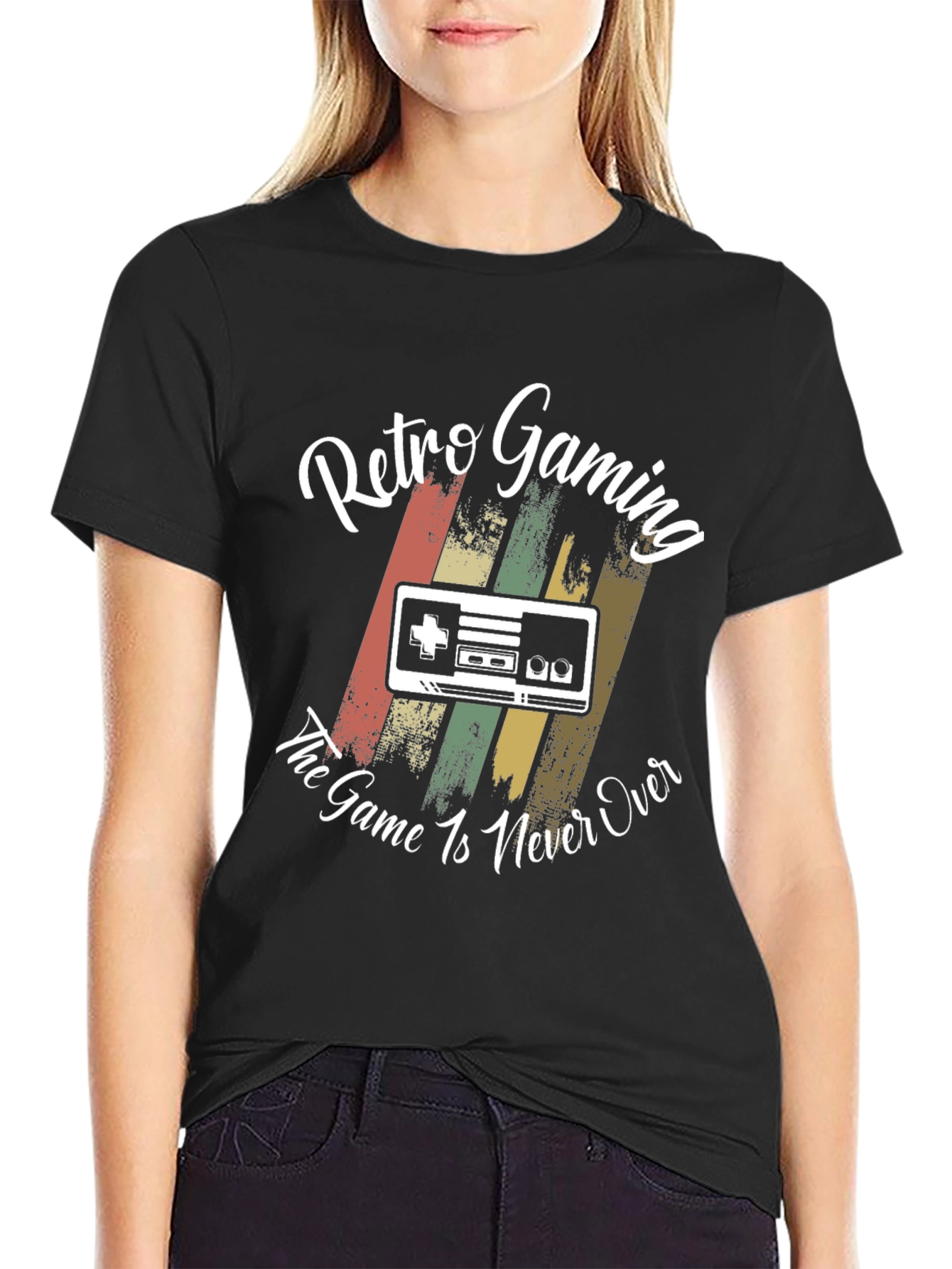 Retro Gaming T-Shirt: The Game Is Never Over