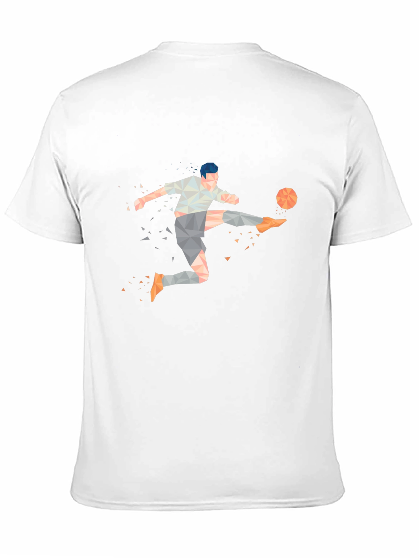 Geometric Soccer Kick T-Shirt
