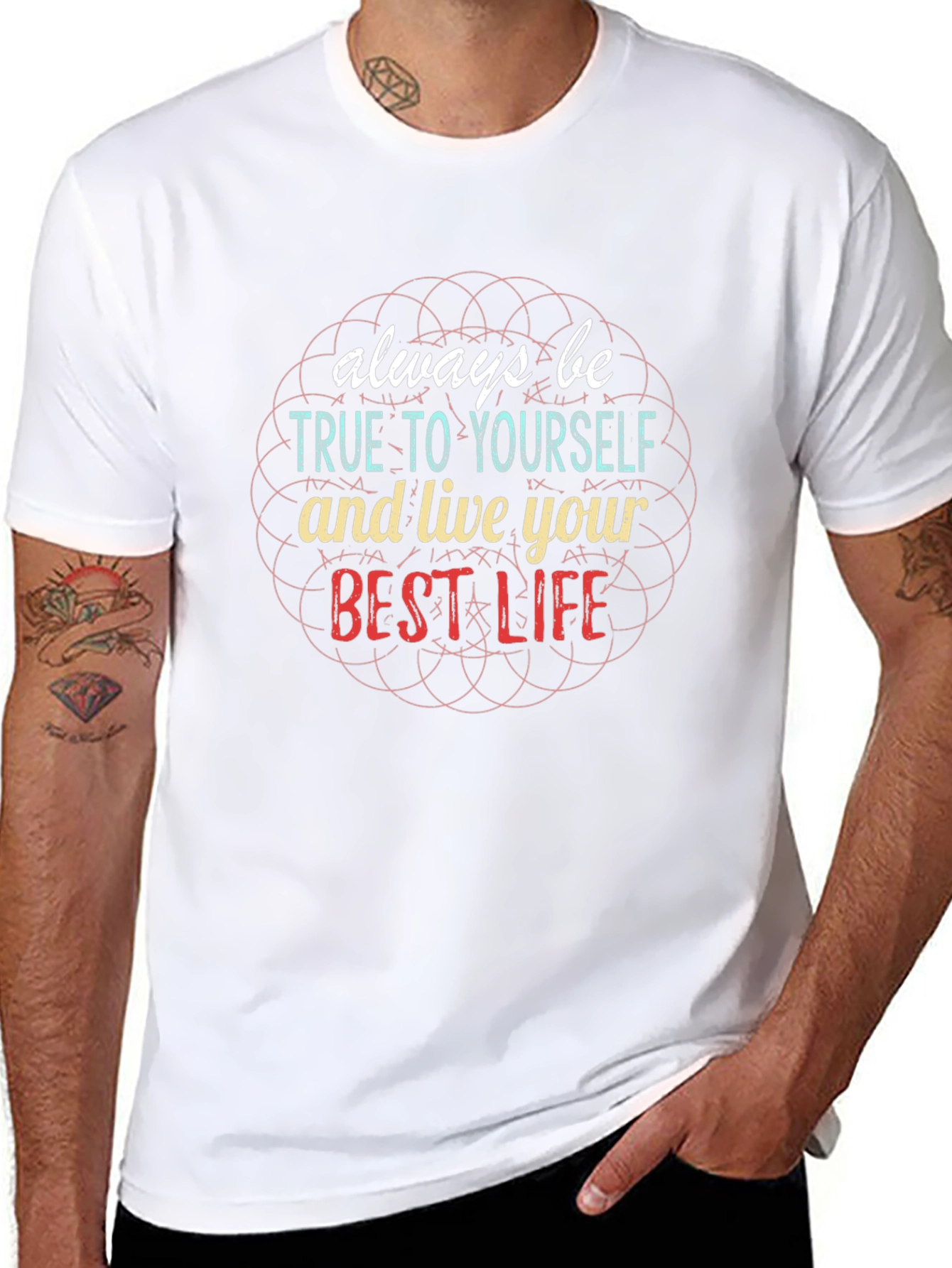 Be True T-Shirt - Inspirational Graphic Tee