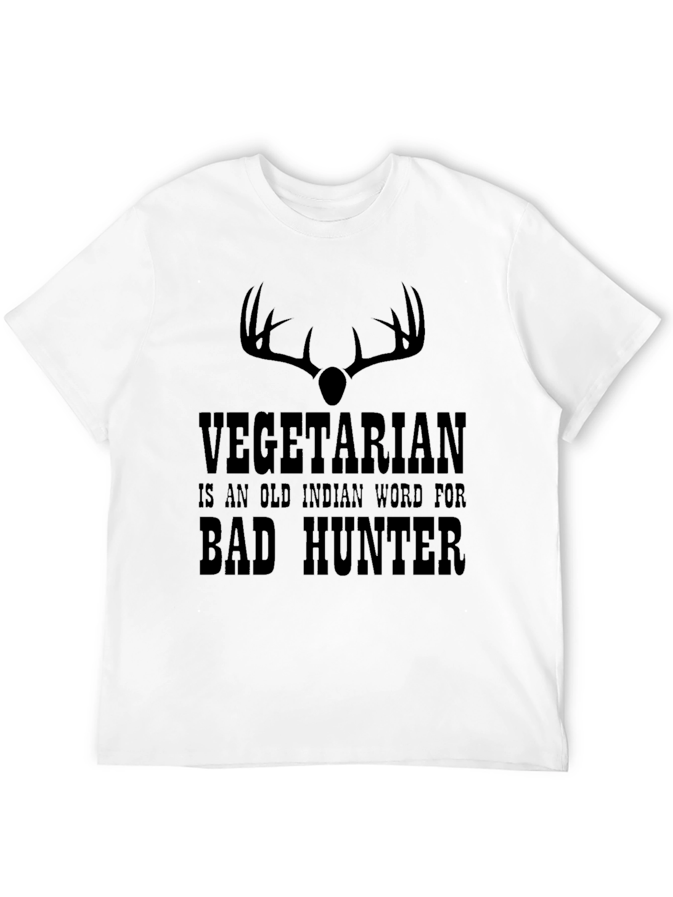 Vegetarian Bad Hunter Graphic Tee