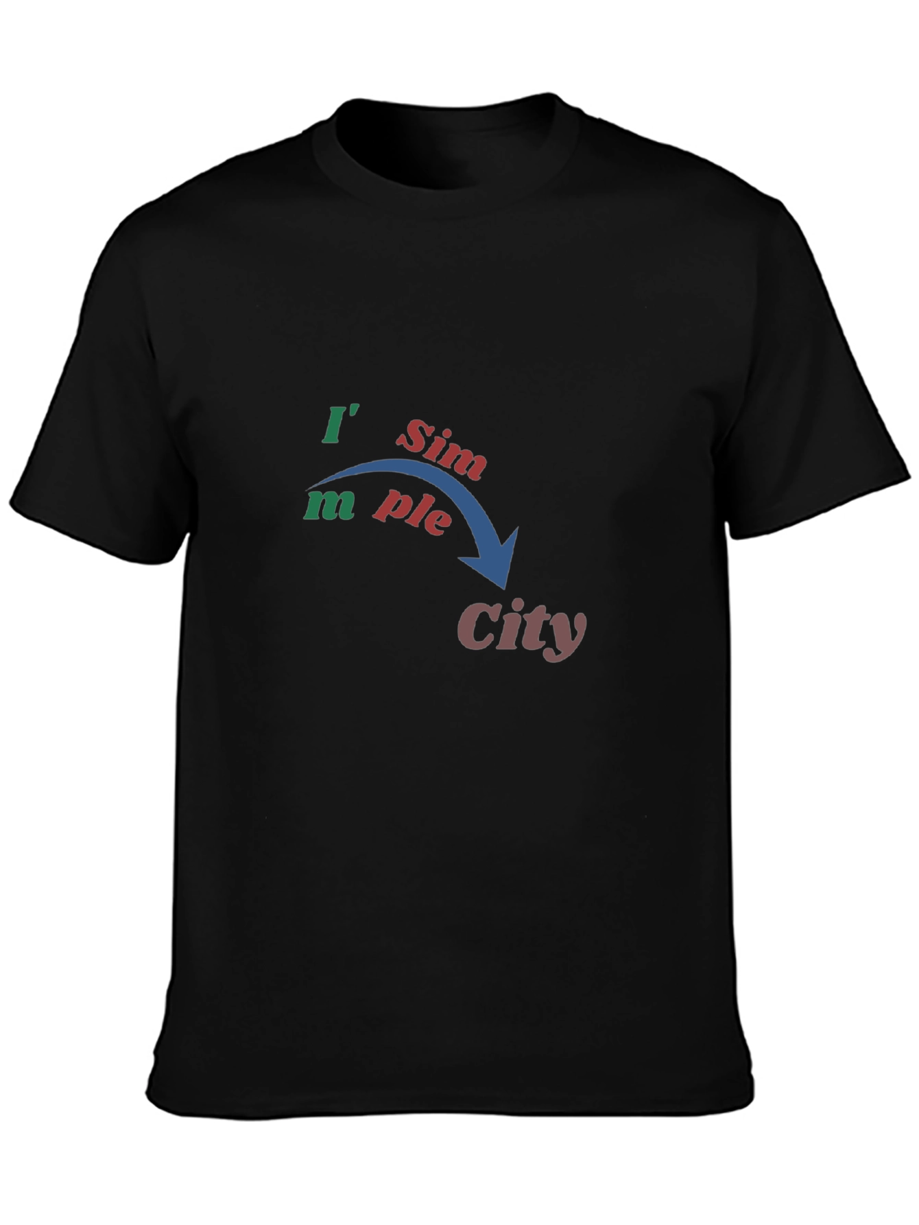 Simple City Graphic T-Shirt