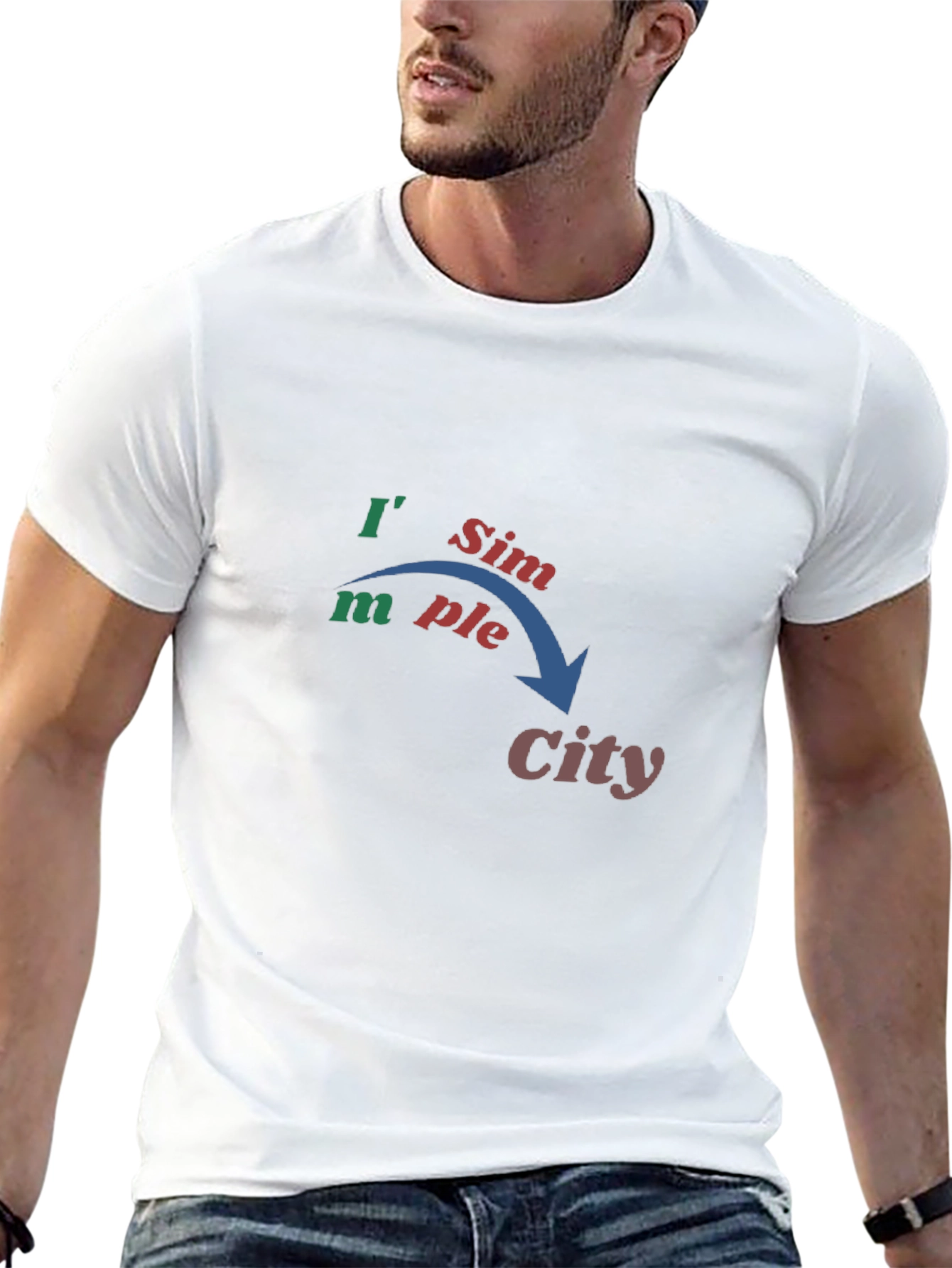 Simple City Graphic T-Shirt