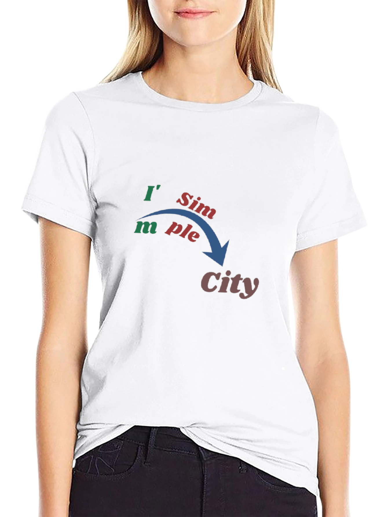 Simple City Graphic T-Shirt