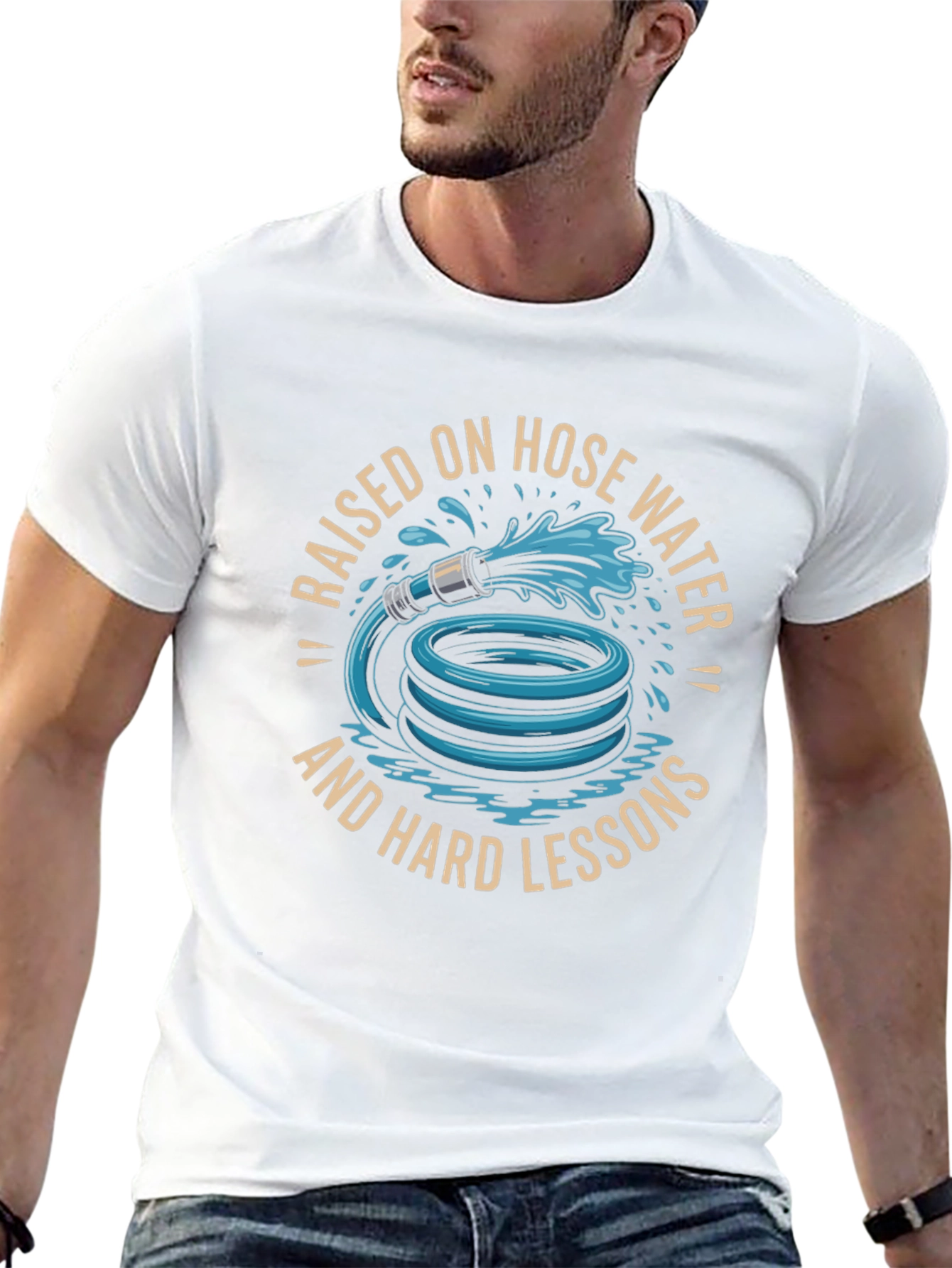 Raised On Hose Water T-Shirt - Funny Graphic Tee
