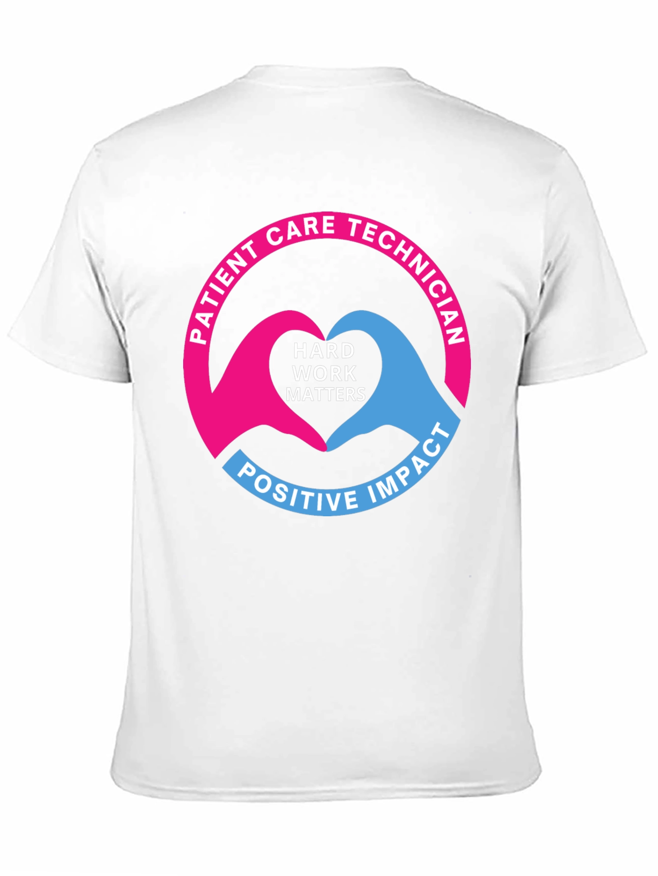 Patient Care Technician Heart Hands T-Shirt