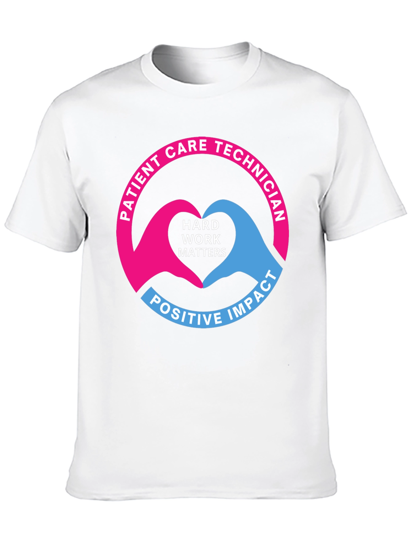 Patient Care Technician Heart Hands T-Shirt