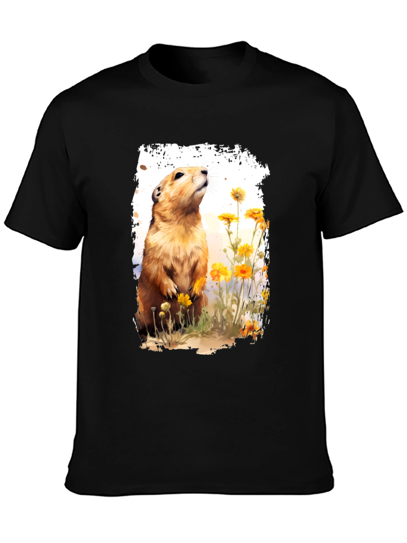 Prairie Dog Graphic T-Shirt - Nature Lover Tee