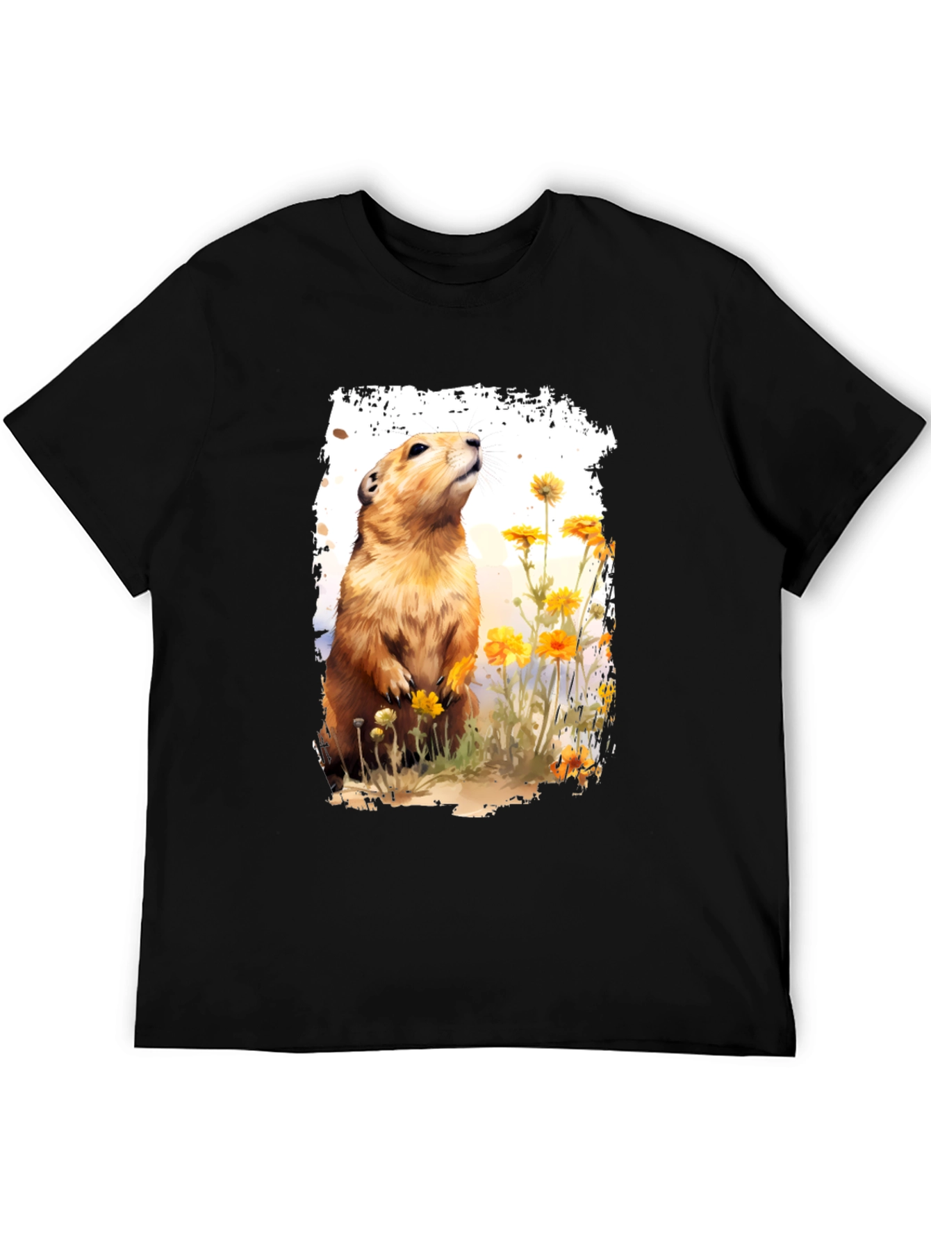 Prairie Dog Graphic T-Shirt - Nature Lover Tee