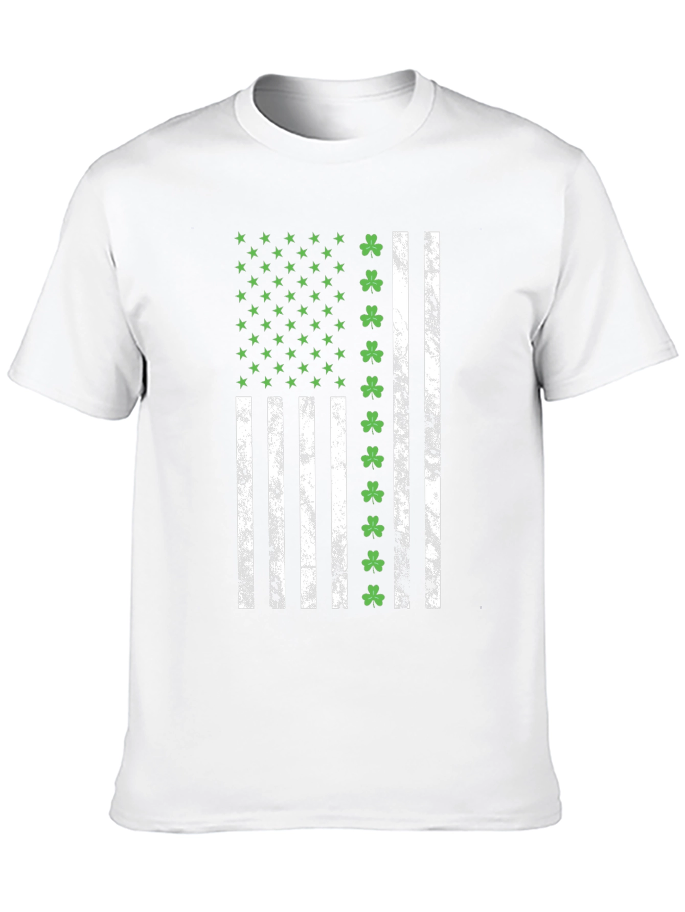 Irish American Flag T-Shirt - St. Patricks Day