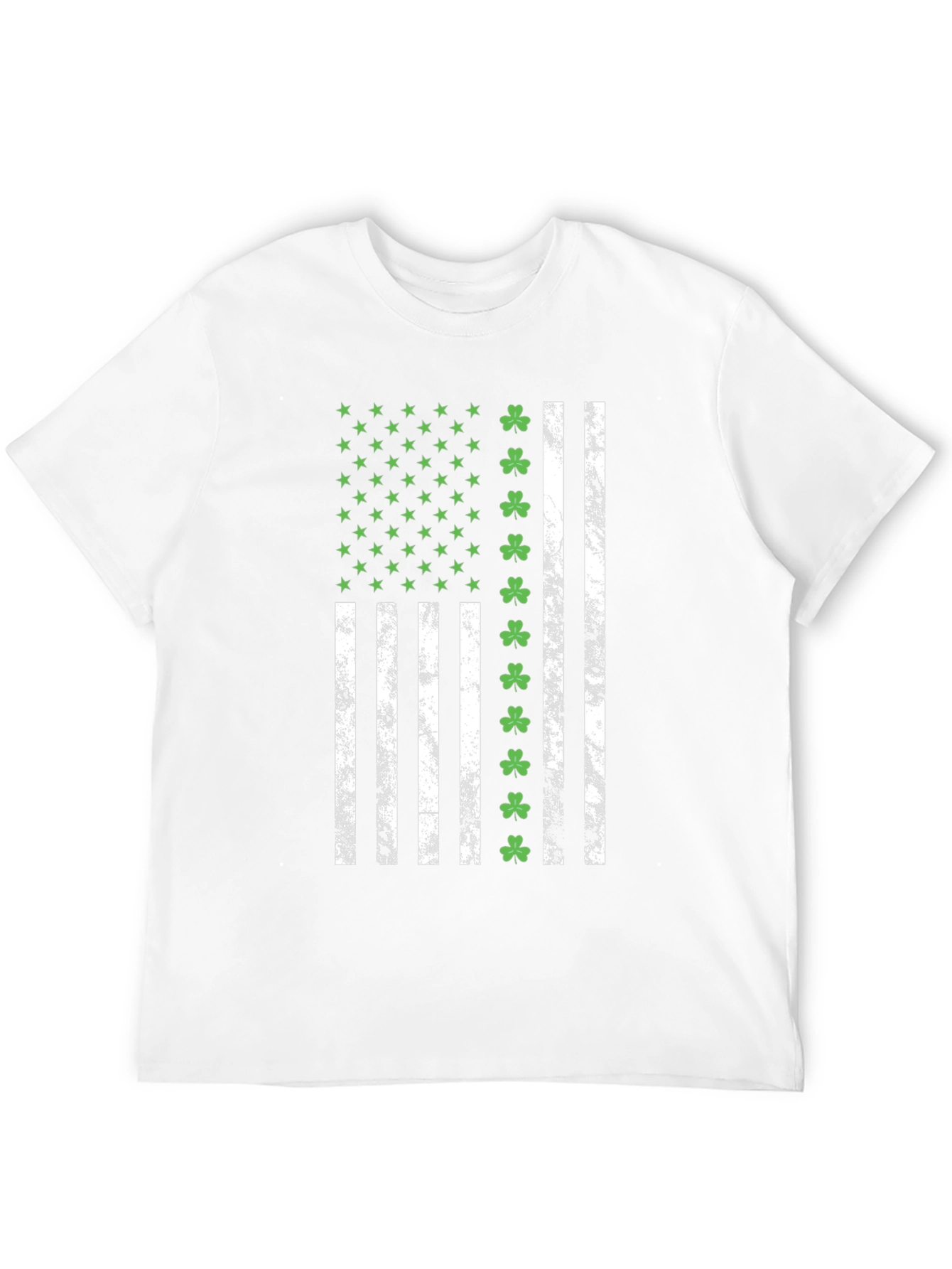 Irish American Flag T-Shirt - St. Patricks Day