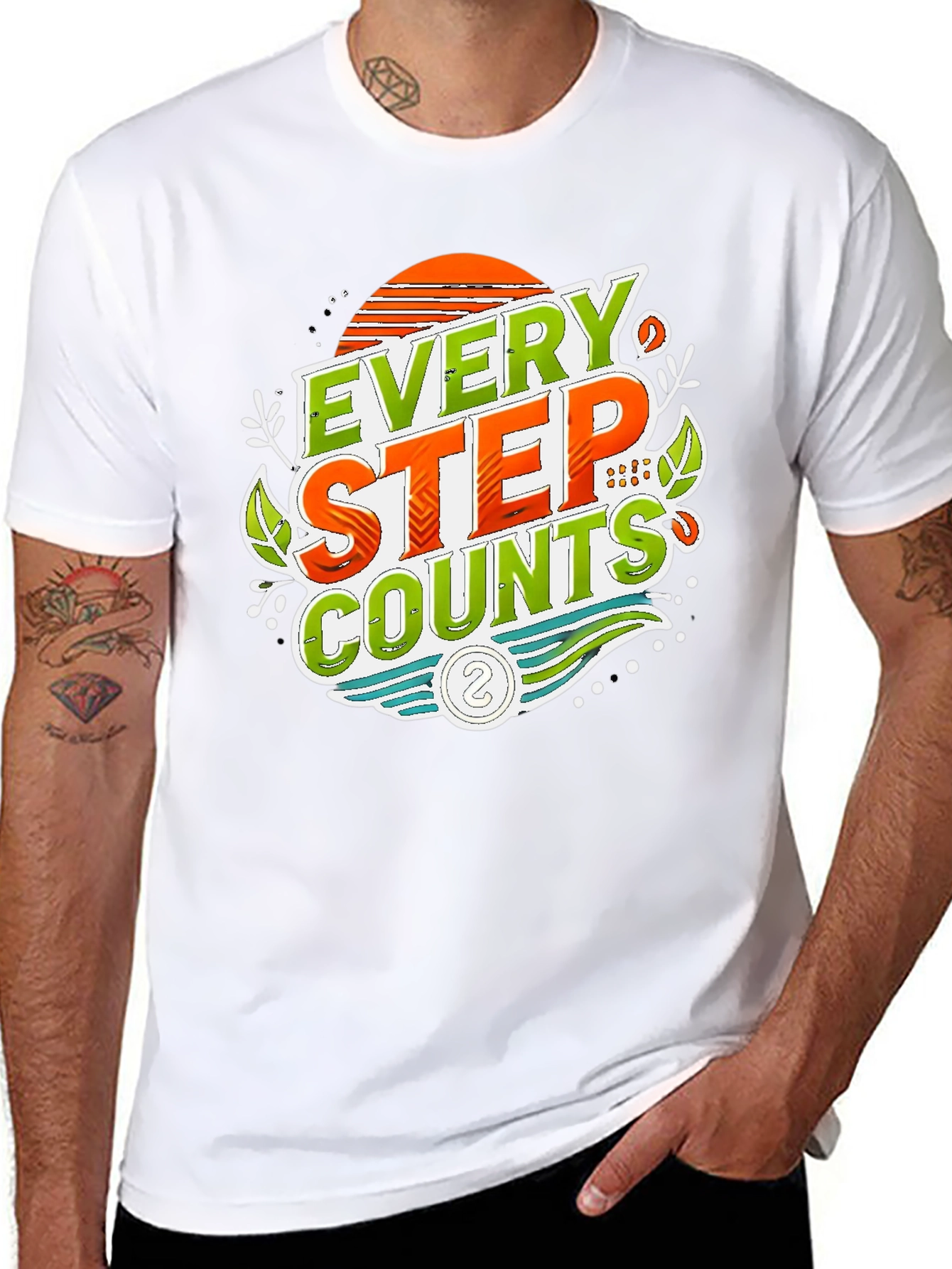 Every Step Counts Graphic T-Shirt