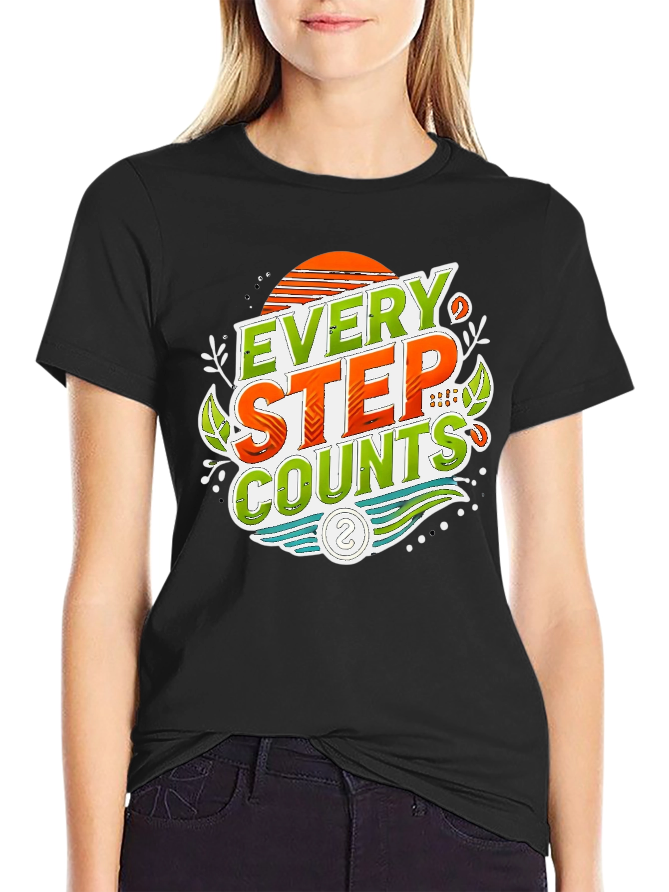 Every Step Counts Graphic T-Shirt