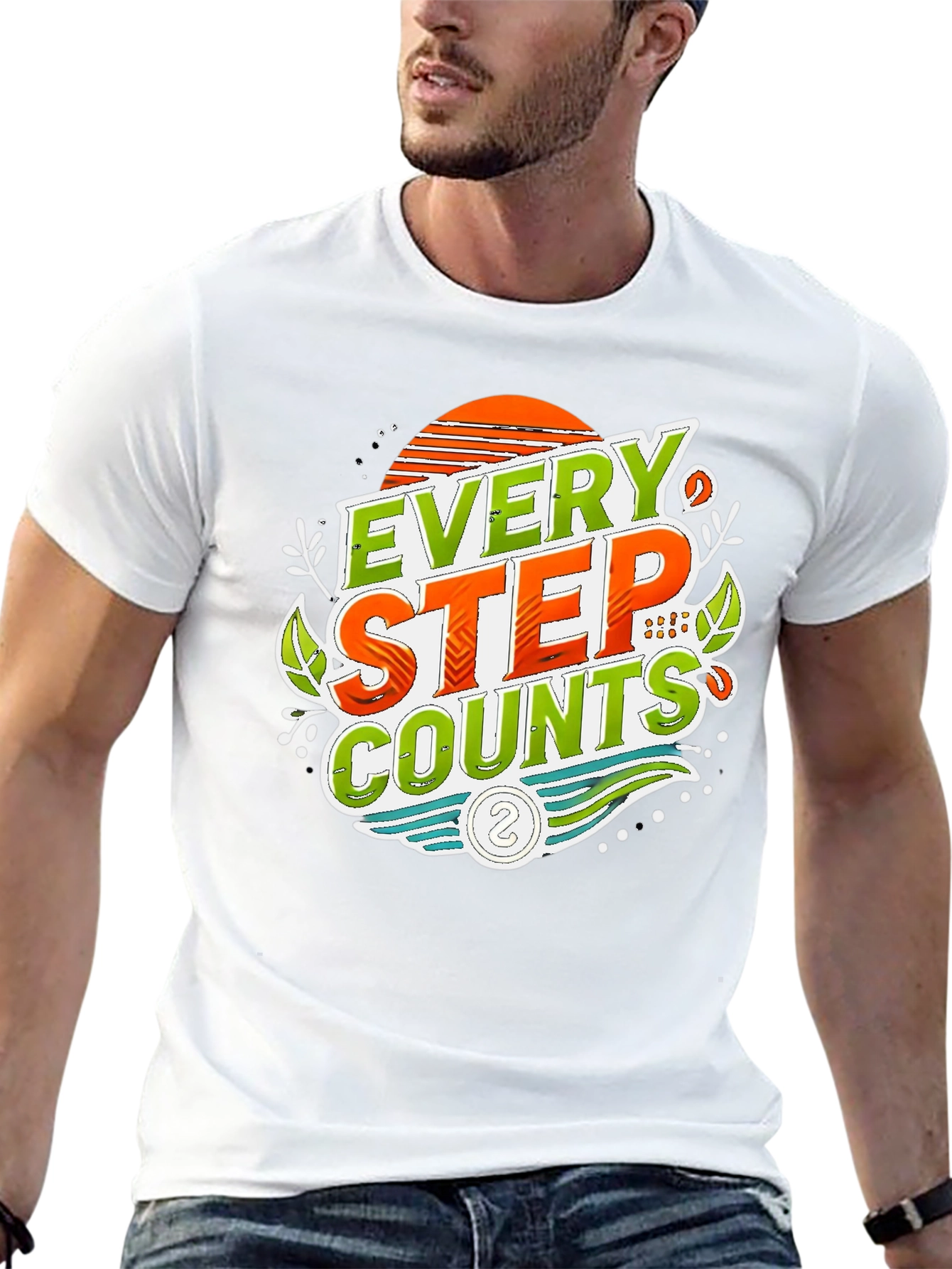 Every Step Counts Graphic T-Shirt