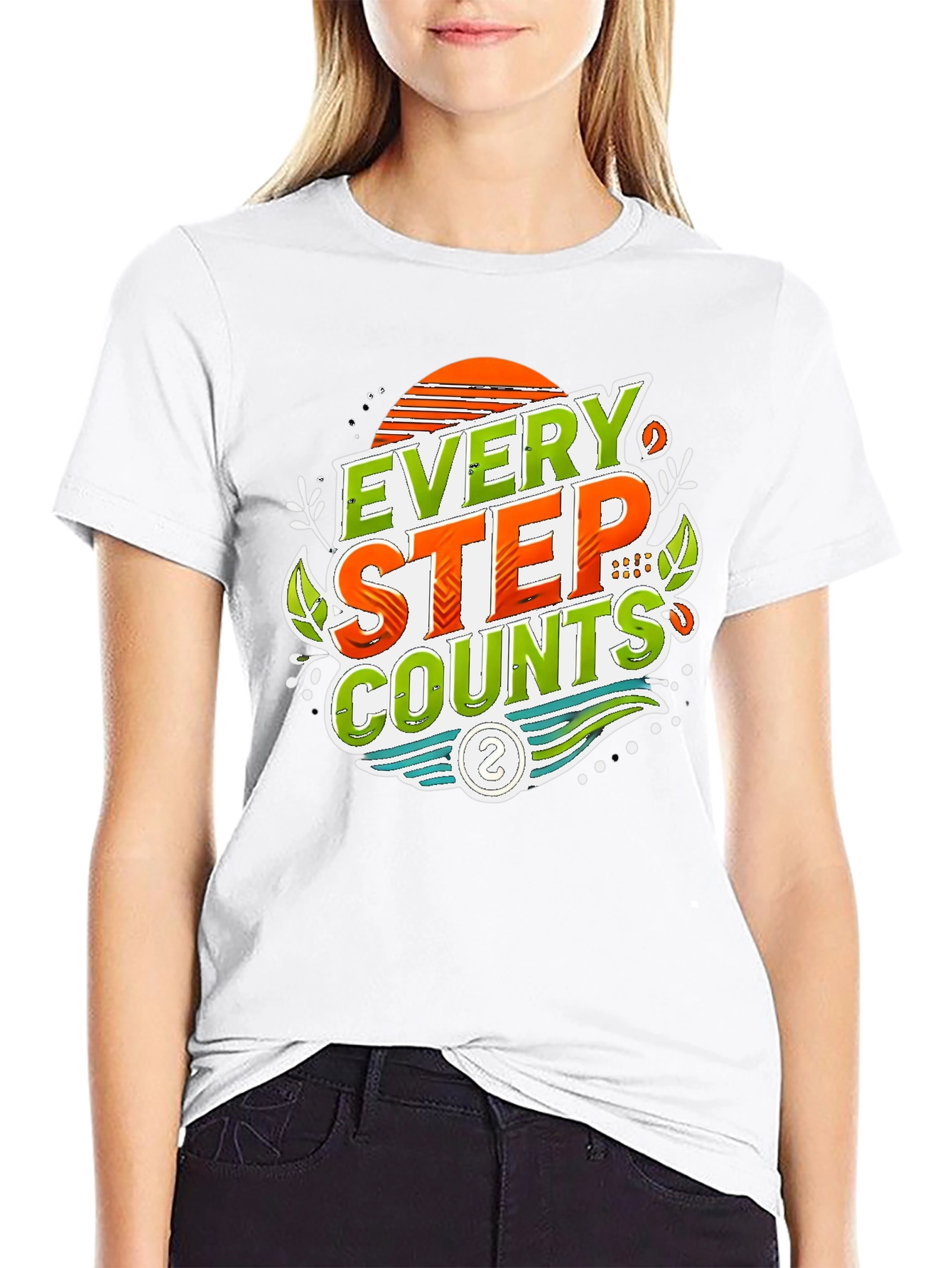 Every Step Counts Graphic T-Shirt