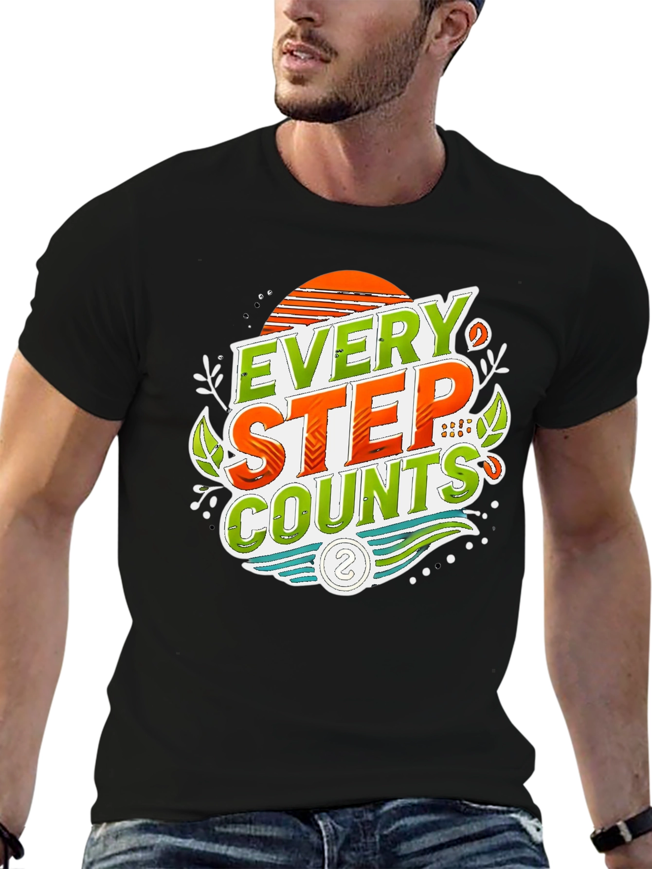 Every Step Counts Graphic T-Shirt