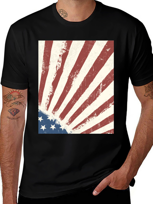 Vintage American Flag Graphic Tee