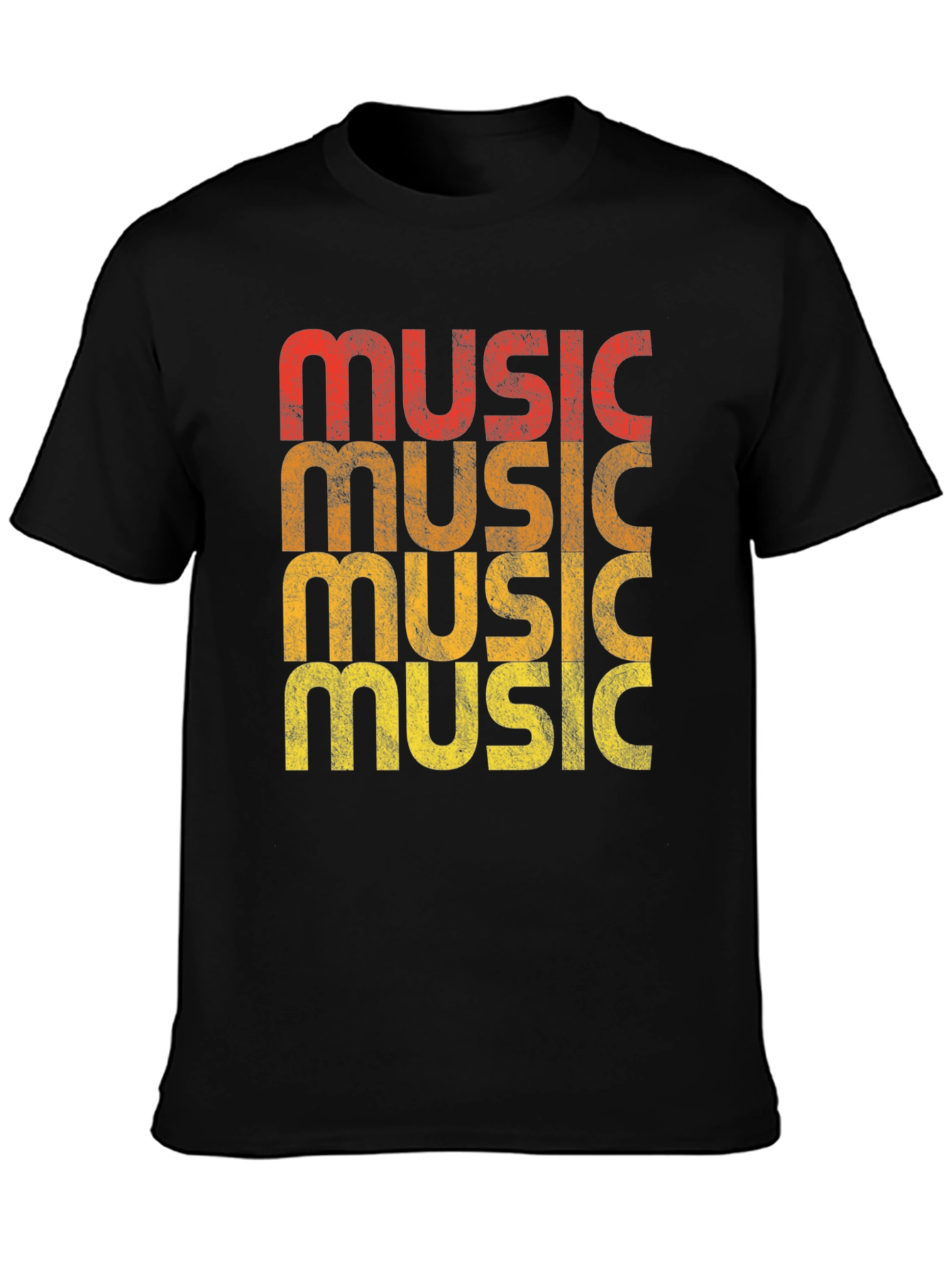 Retro Music Graphic T-Shirt