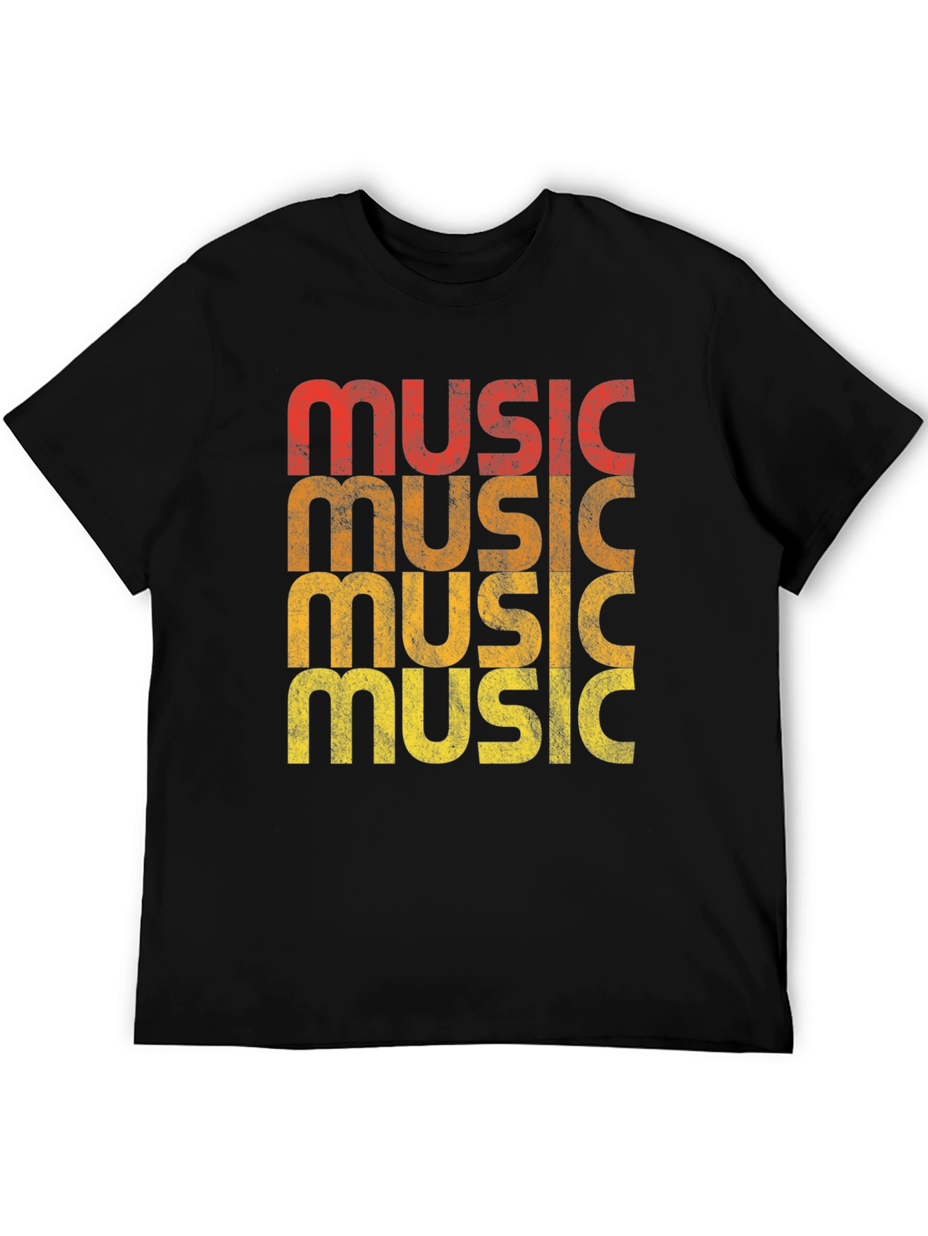 Retro Music Graphic T-Shirt