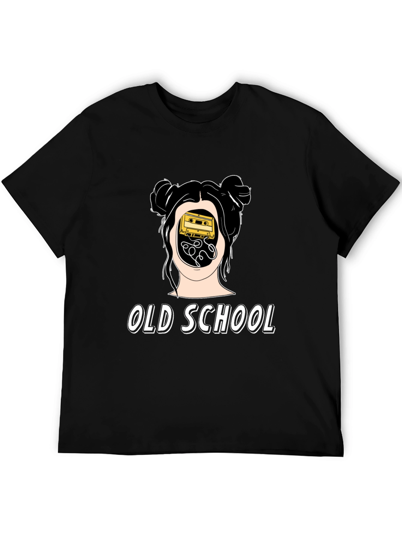 Old School Cassette Tape Graphic Tee