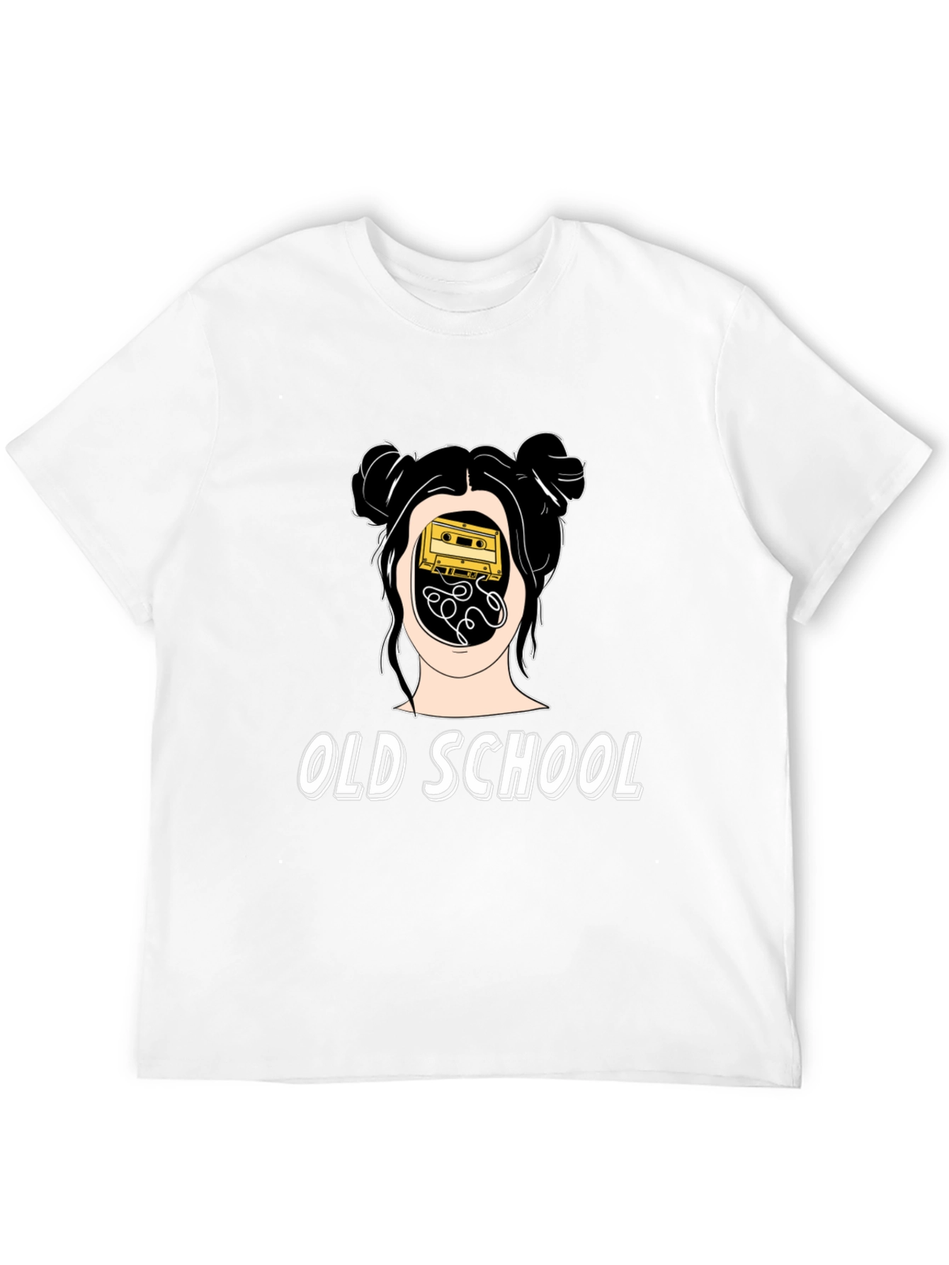 Old School Cassette Tape Graphic Tee