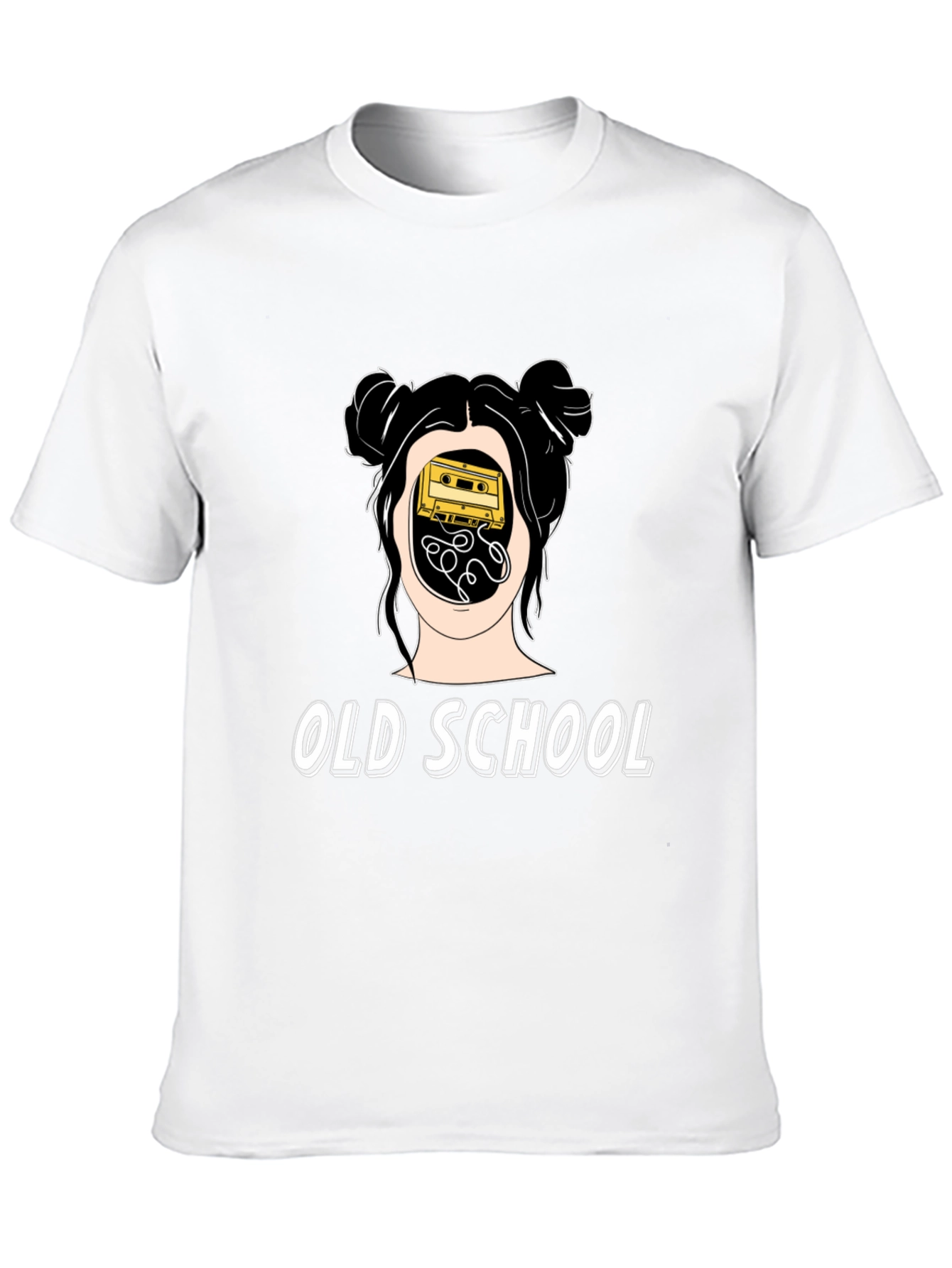 Old School Cassette Tape Graphic Tee