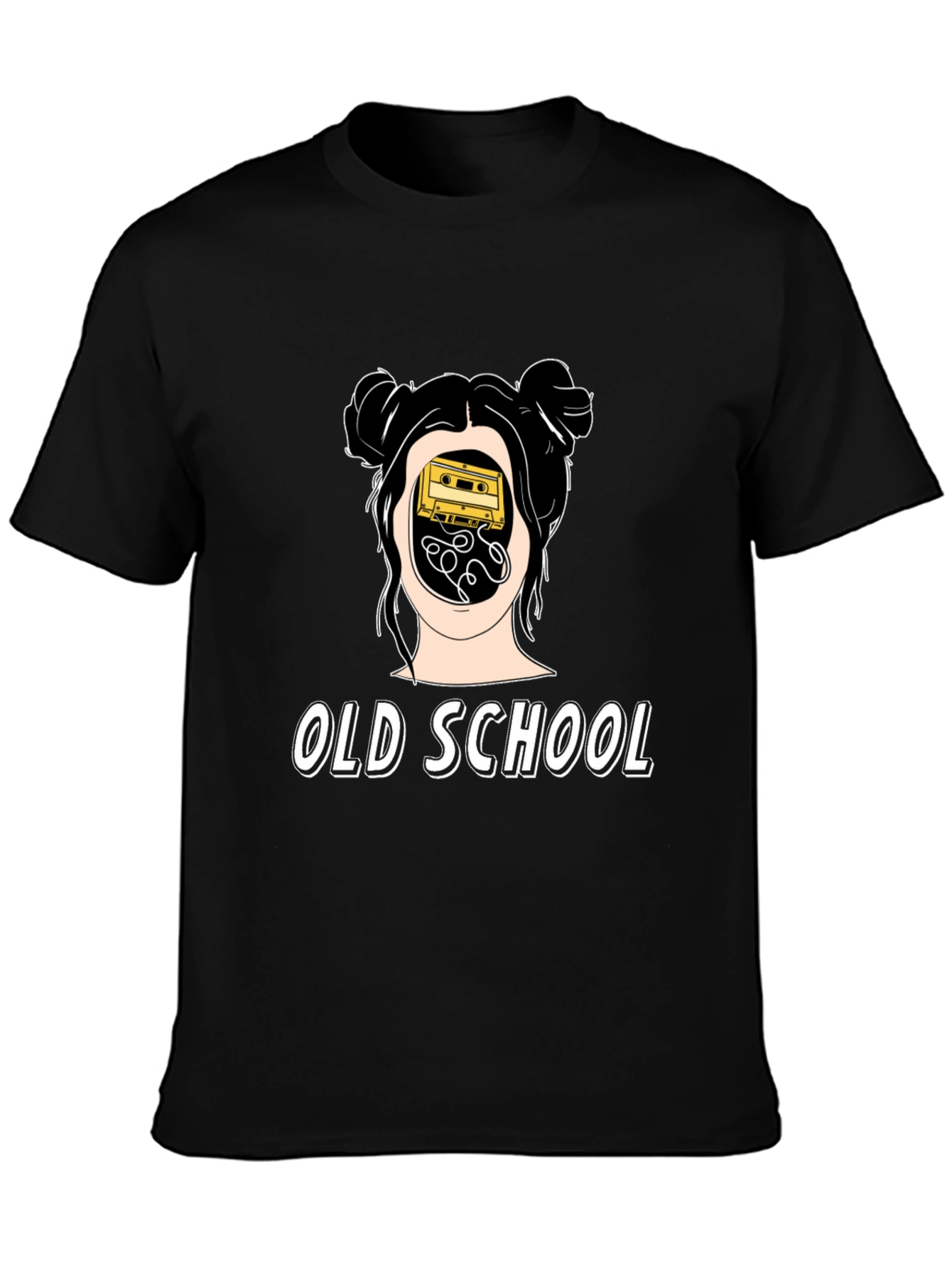 Old School Cassette Tape Graphic Tee