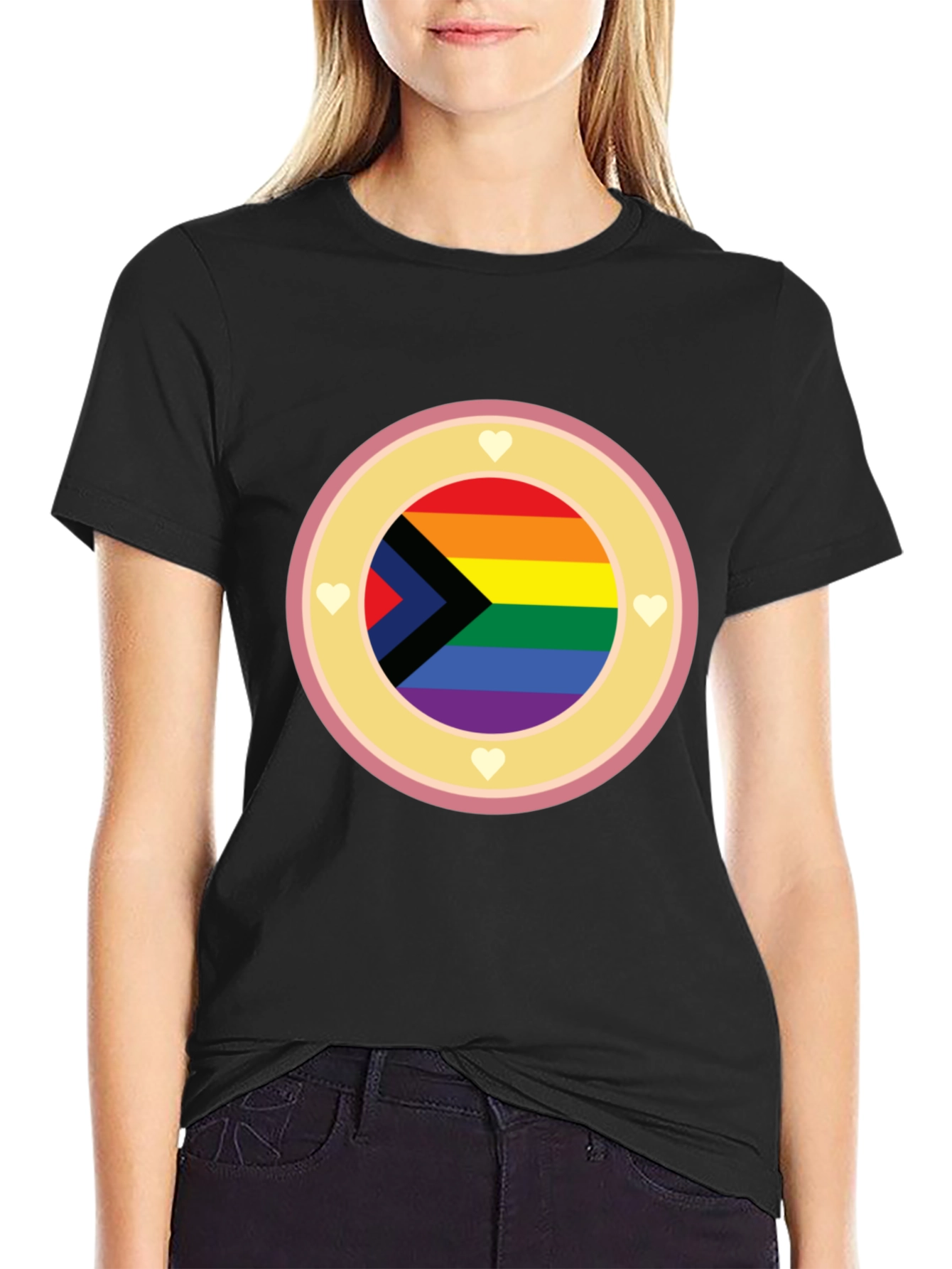 Pride Progress Flag Graphic Tee