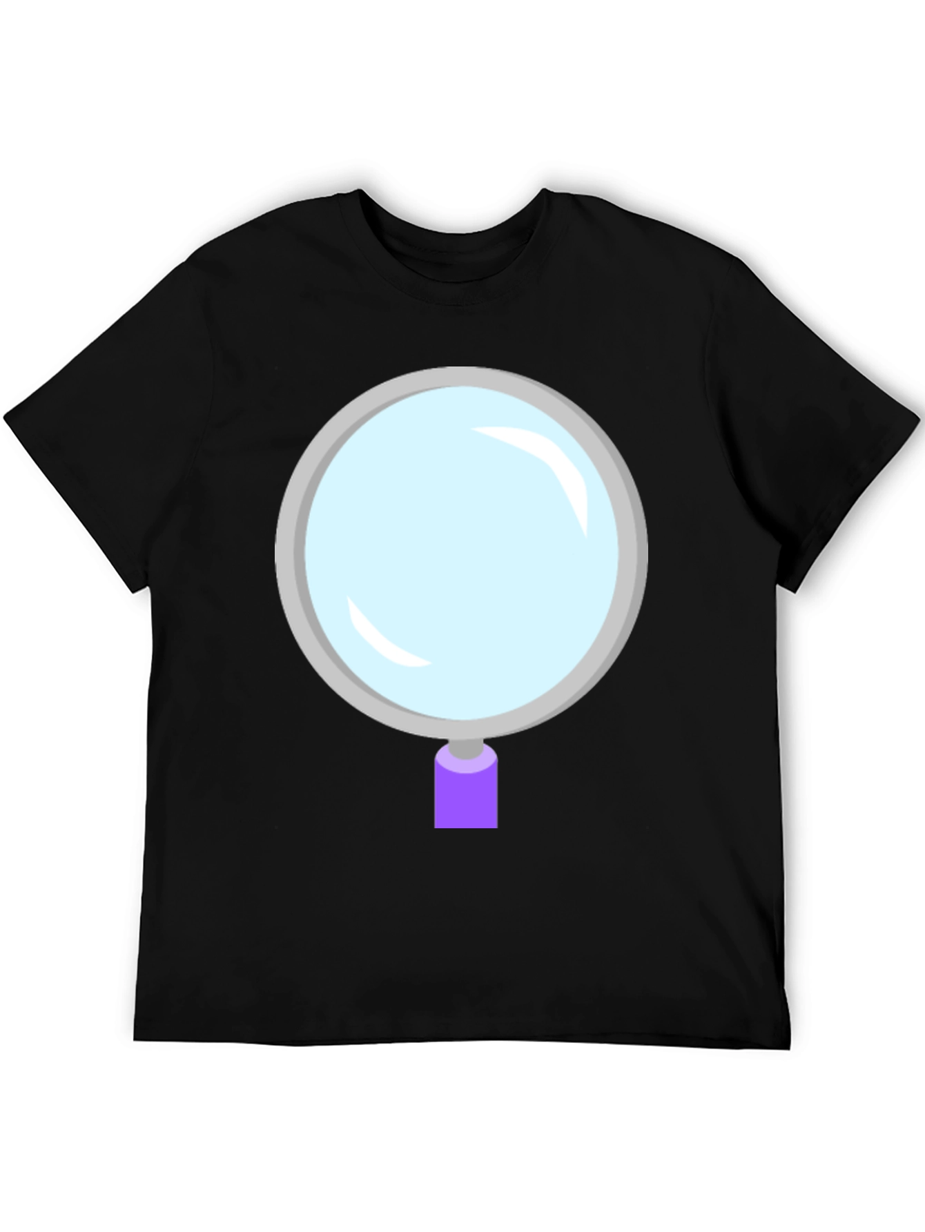 Cartoon Magnifying Glass Graphic Tee