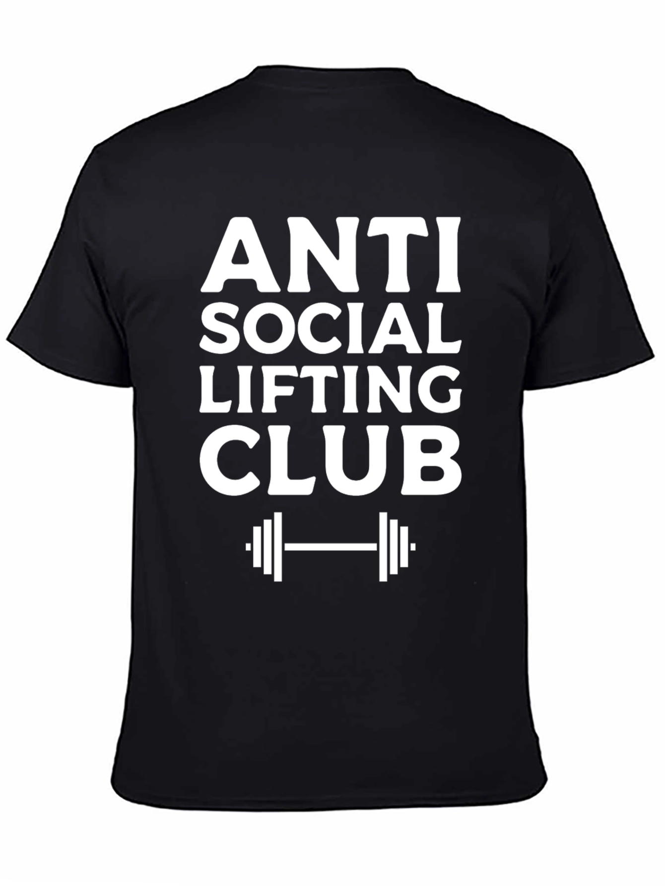 Anti Social Lifting Club T-Shirt Gym Workout